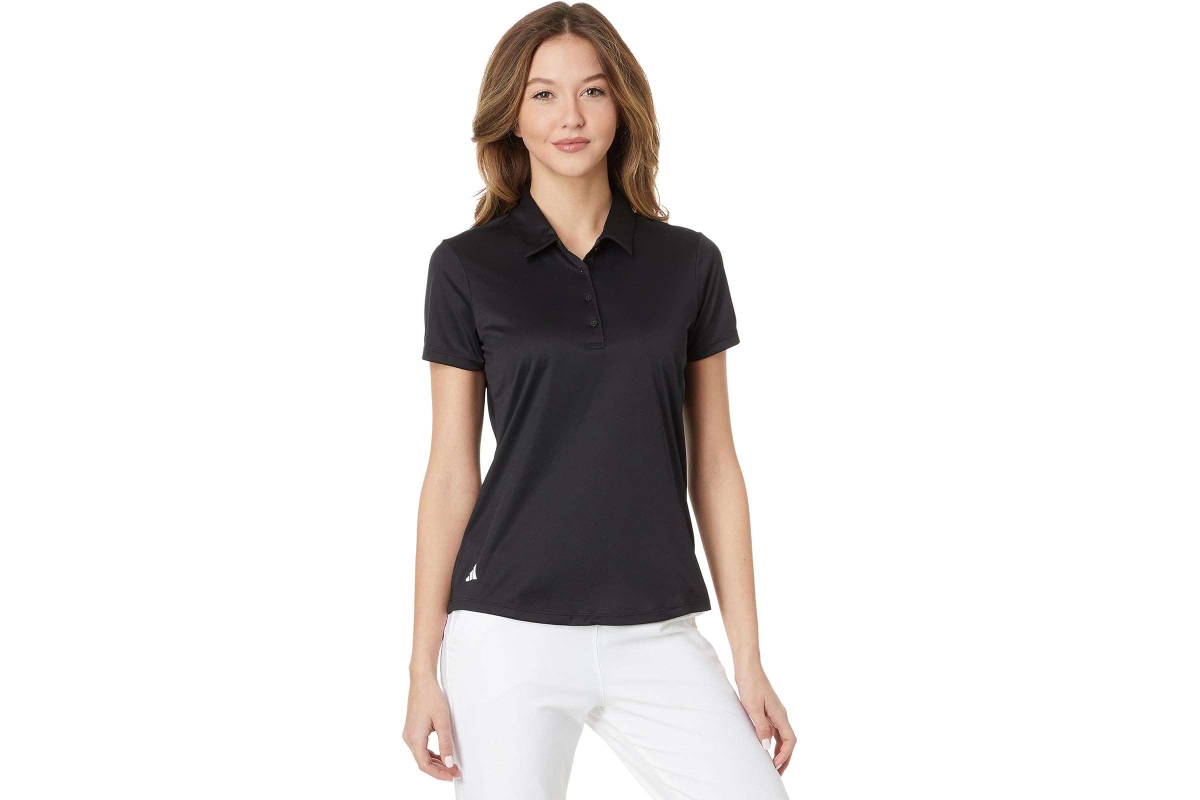 adidas Golf Performance Solid Short Sleeve Golf Polo Shirt