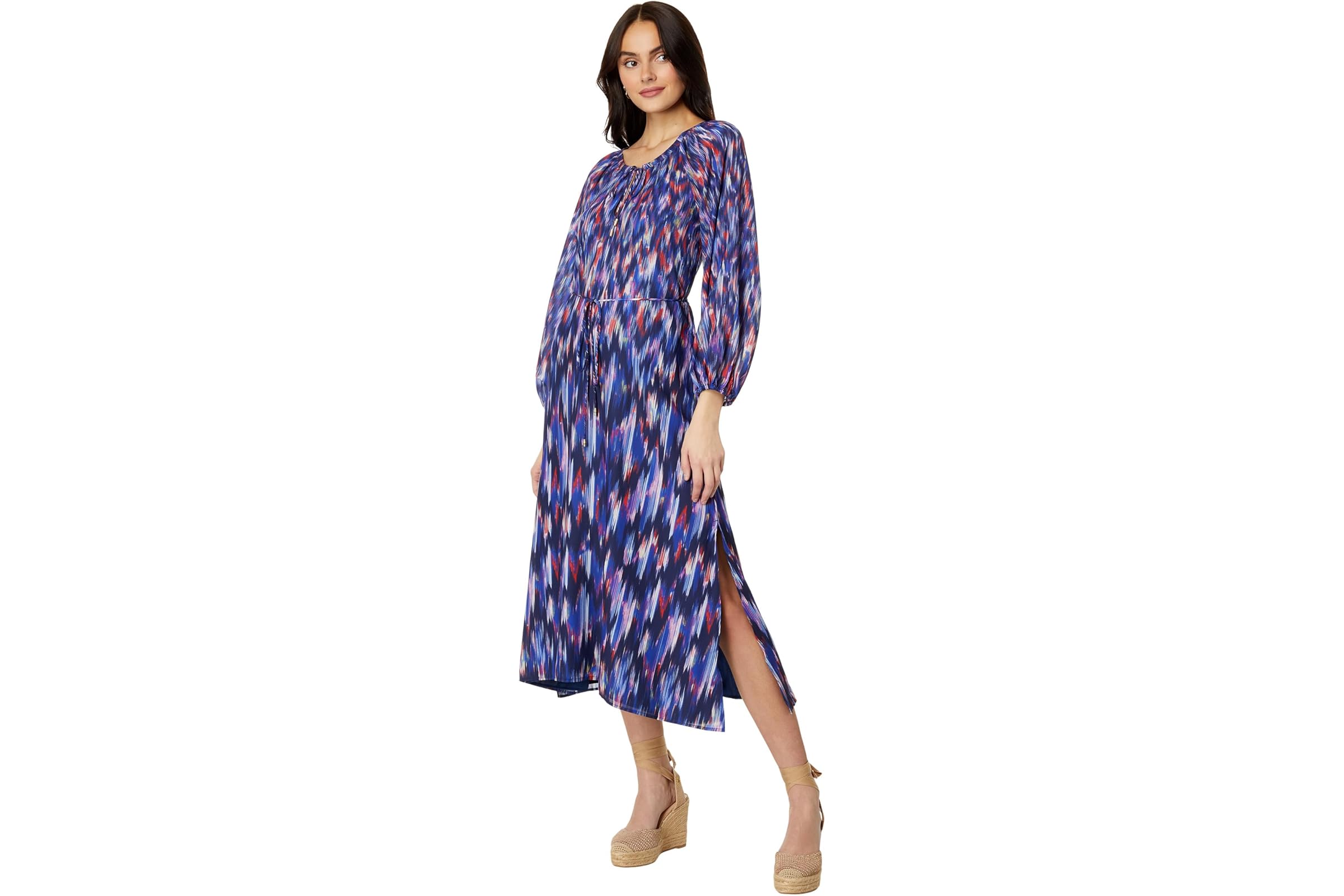 Tommy Bahama Iridescent Ikat Maxi Dress