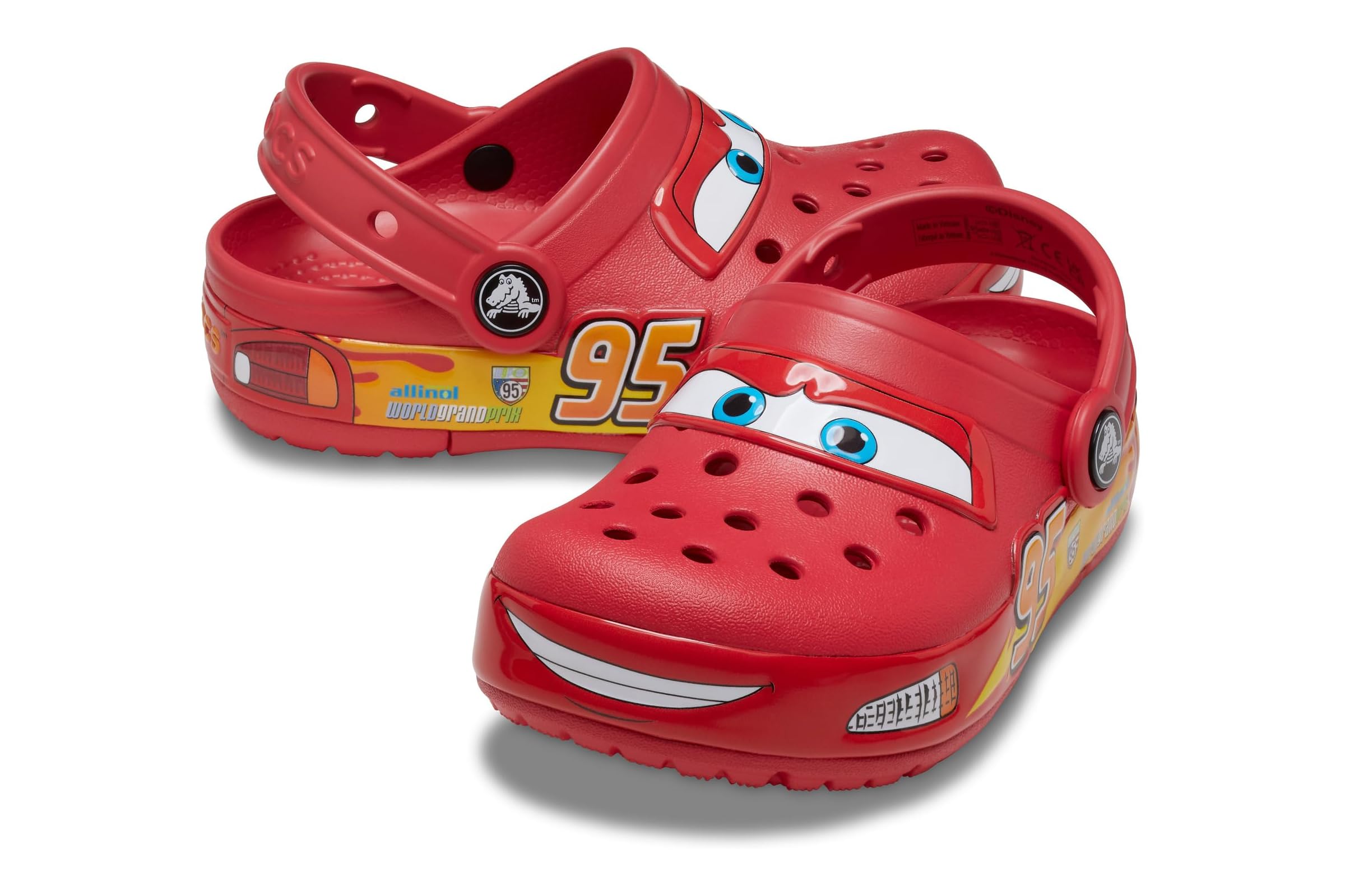 Crocs Kids Cars Lightning McQueen Clog Crocband Clog (Little Kid)