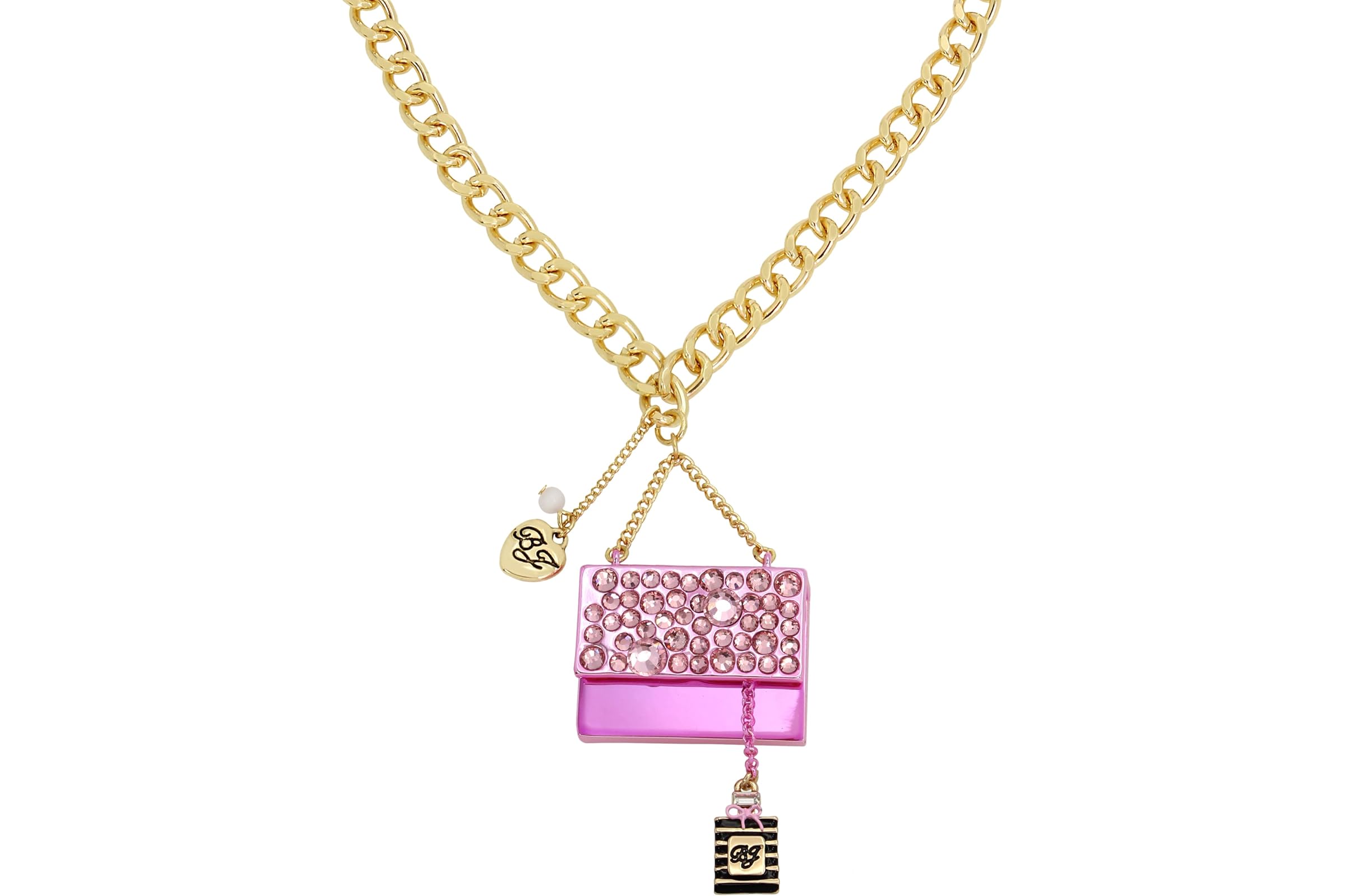 Betsey Johnson Going All Out Purse Pendant Necklace 13990₽