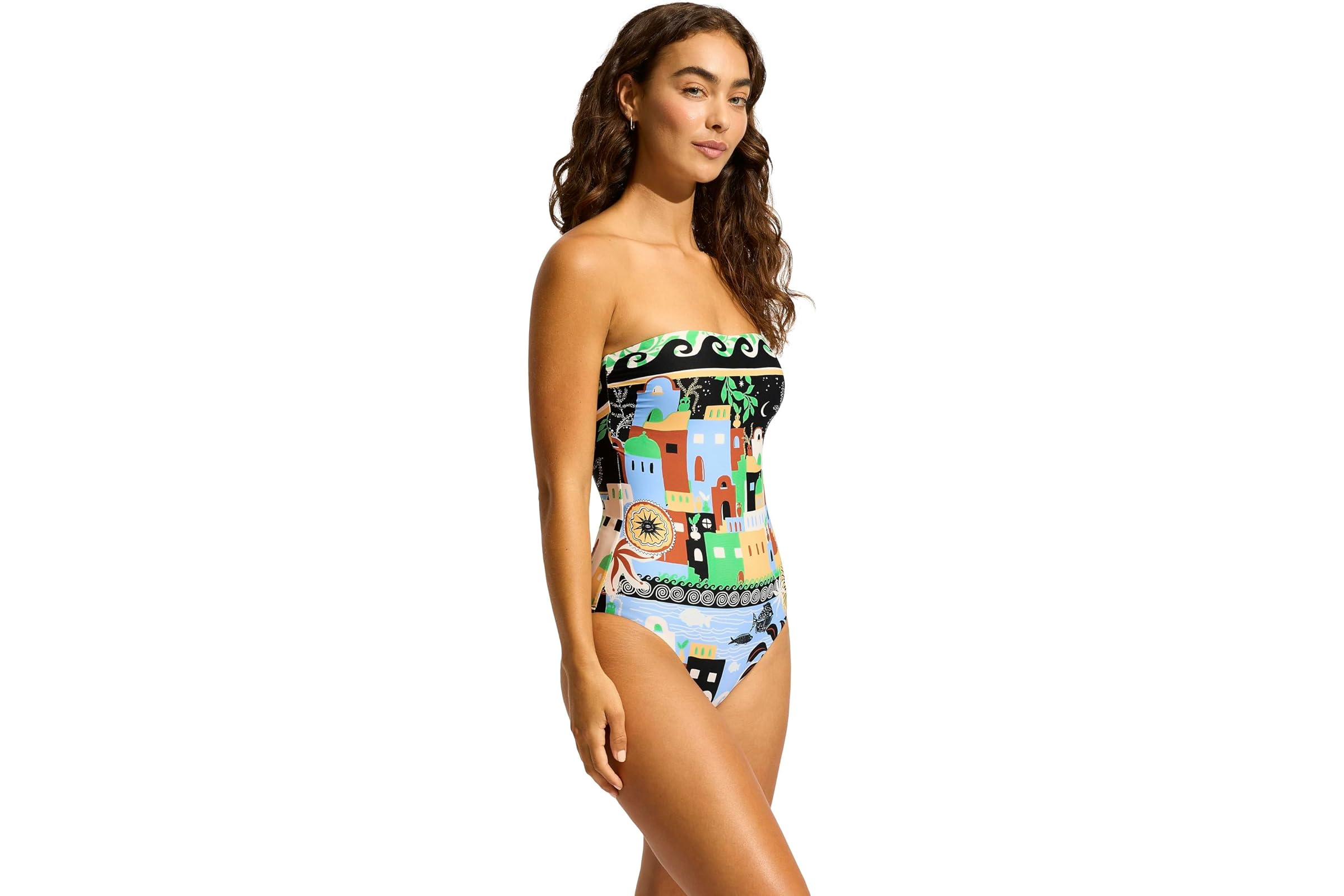 Seafolly Atlantis Bandeau One Piece