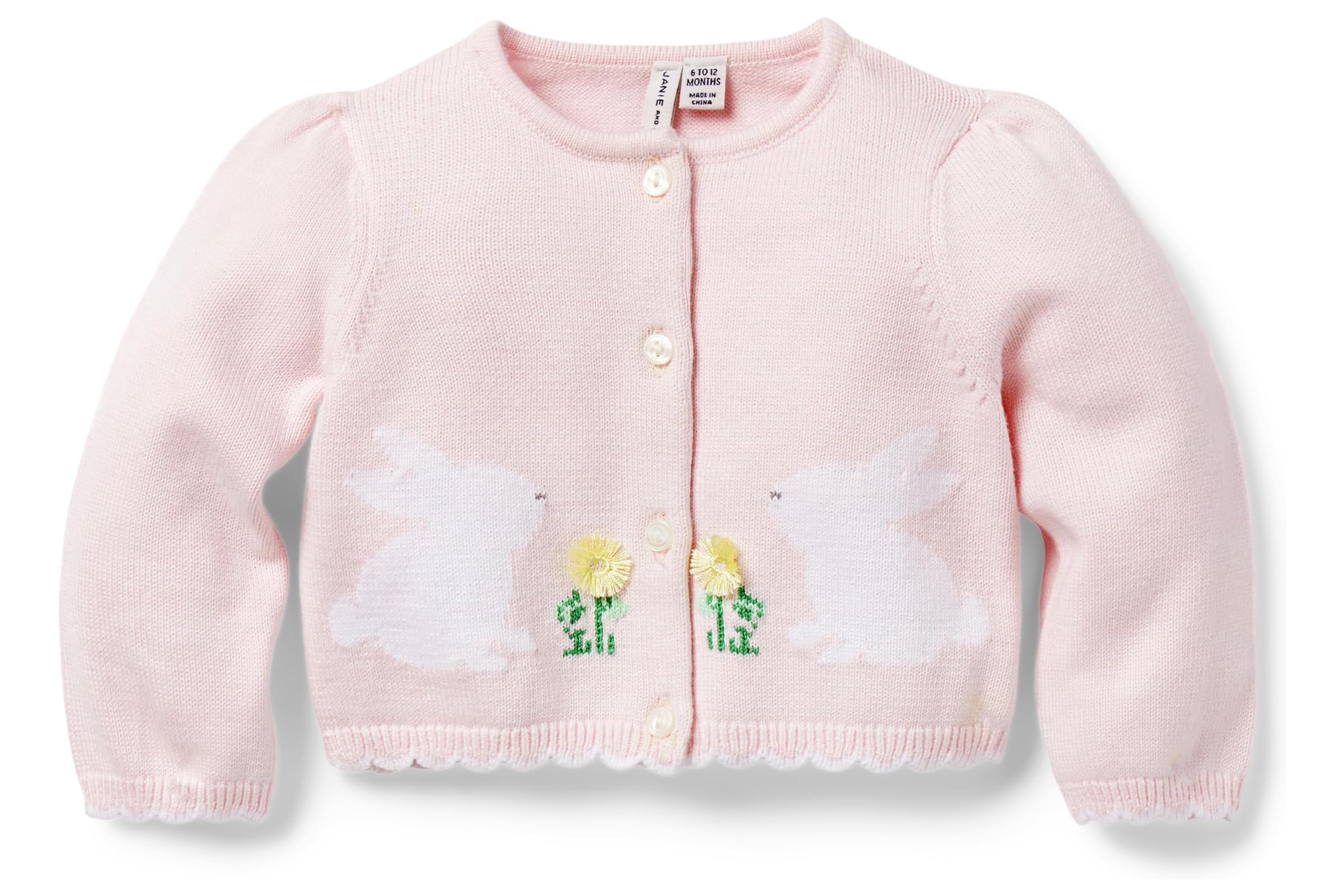 Janie and Jack Baby Bunny Cardigan (Infant)