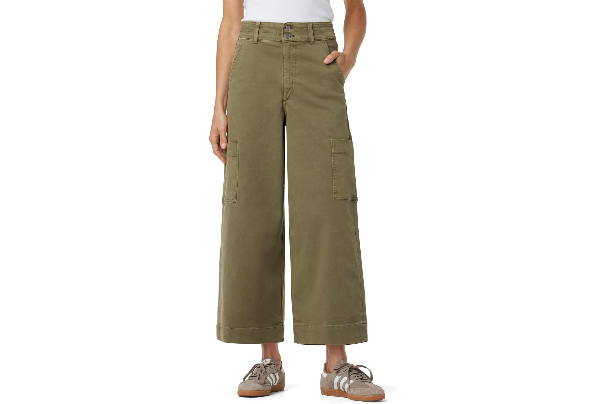 Joes Jeans The Milla Utility Wide Leg Crop Pants