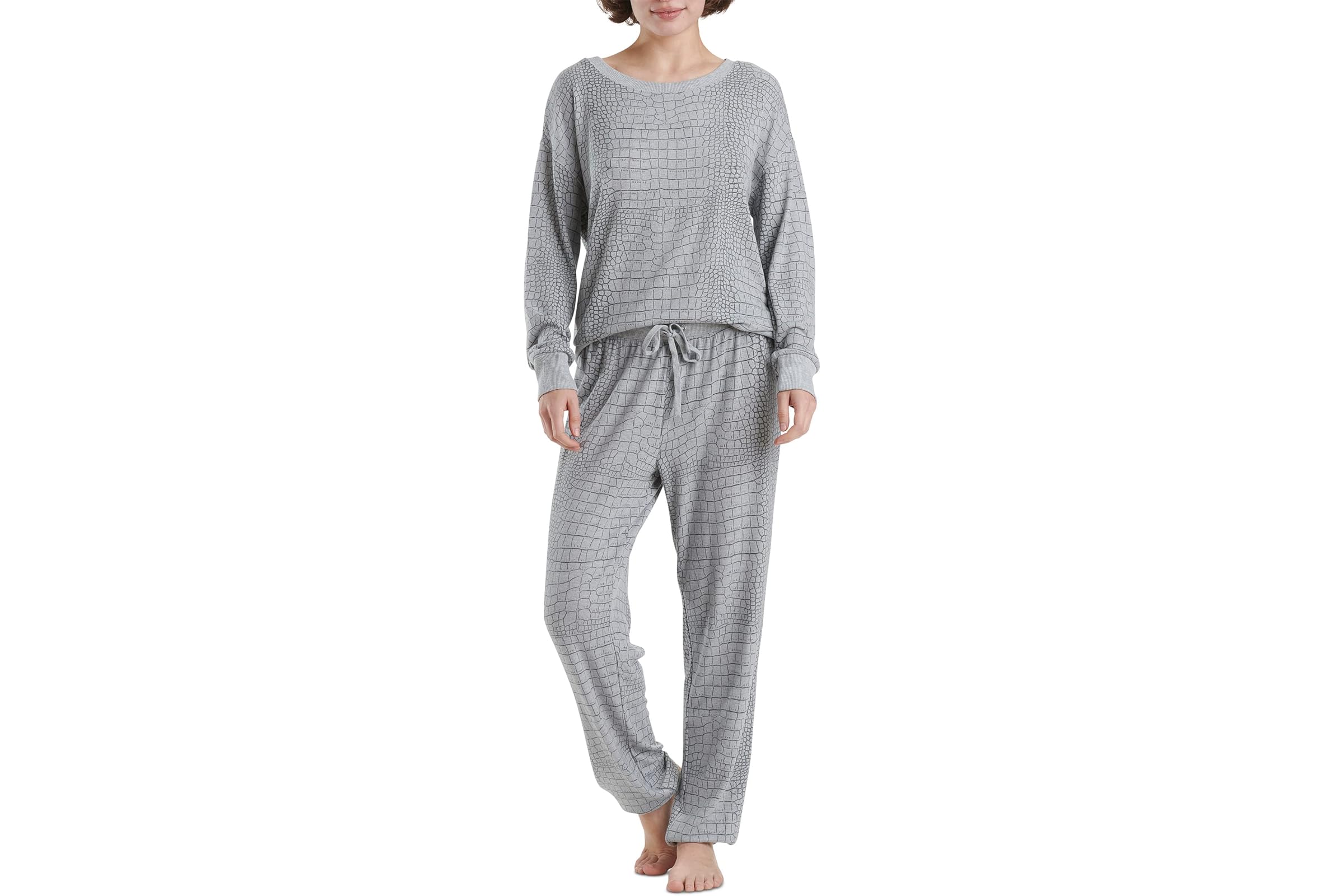 Splendid Westport Brushed Jersey Long Sleeve PJ Set 15790₽