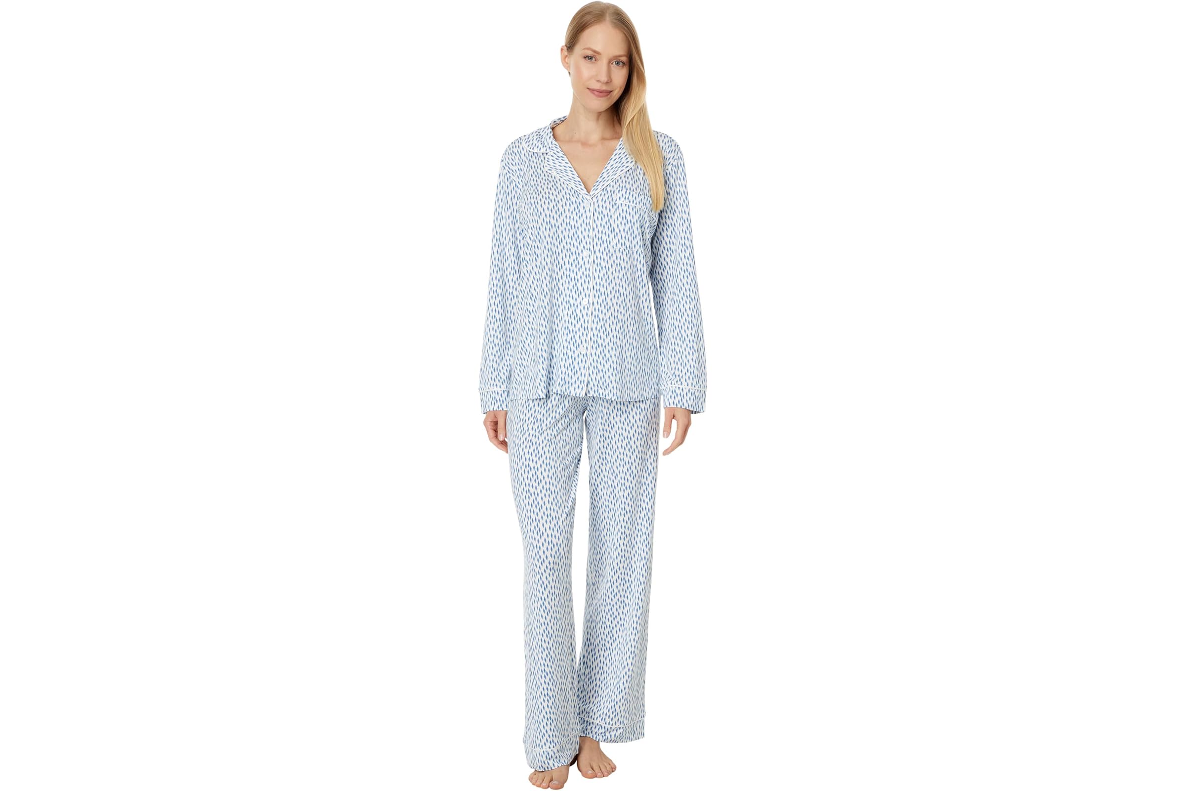 Eberjey Gisele Printed Long Pj Set