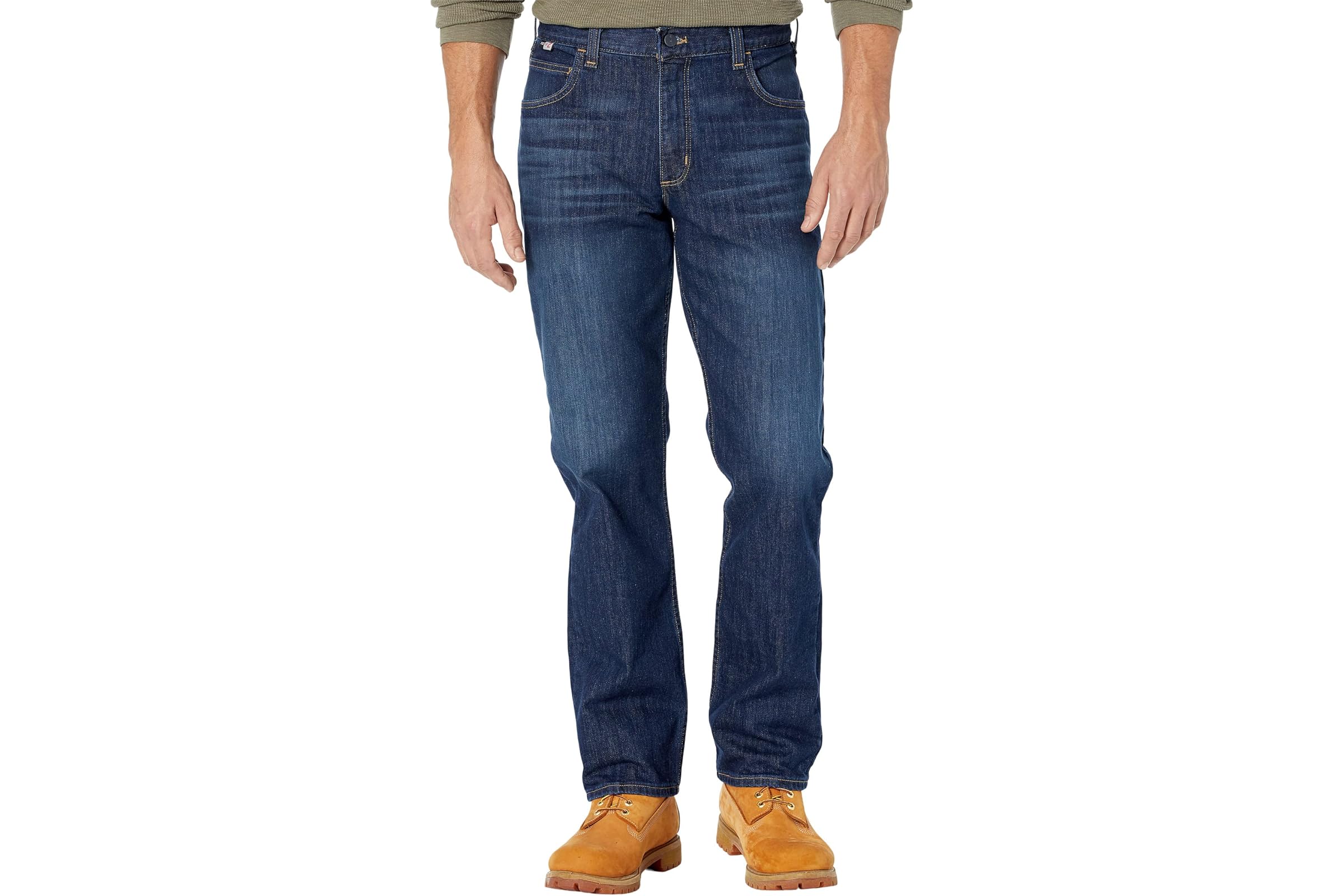 Carhartt Flame-Resistant Rugged Flex Jeans - Relaxed Fit in Midnight Indigo