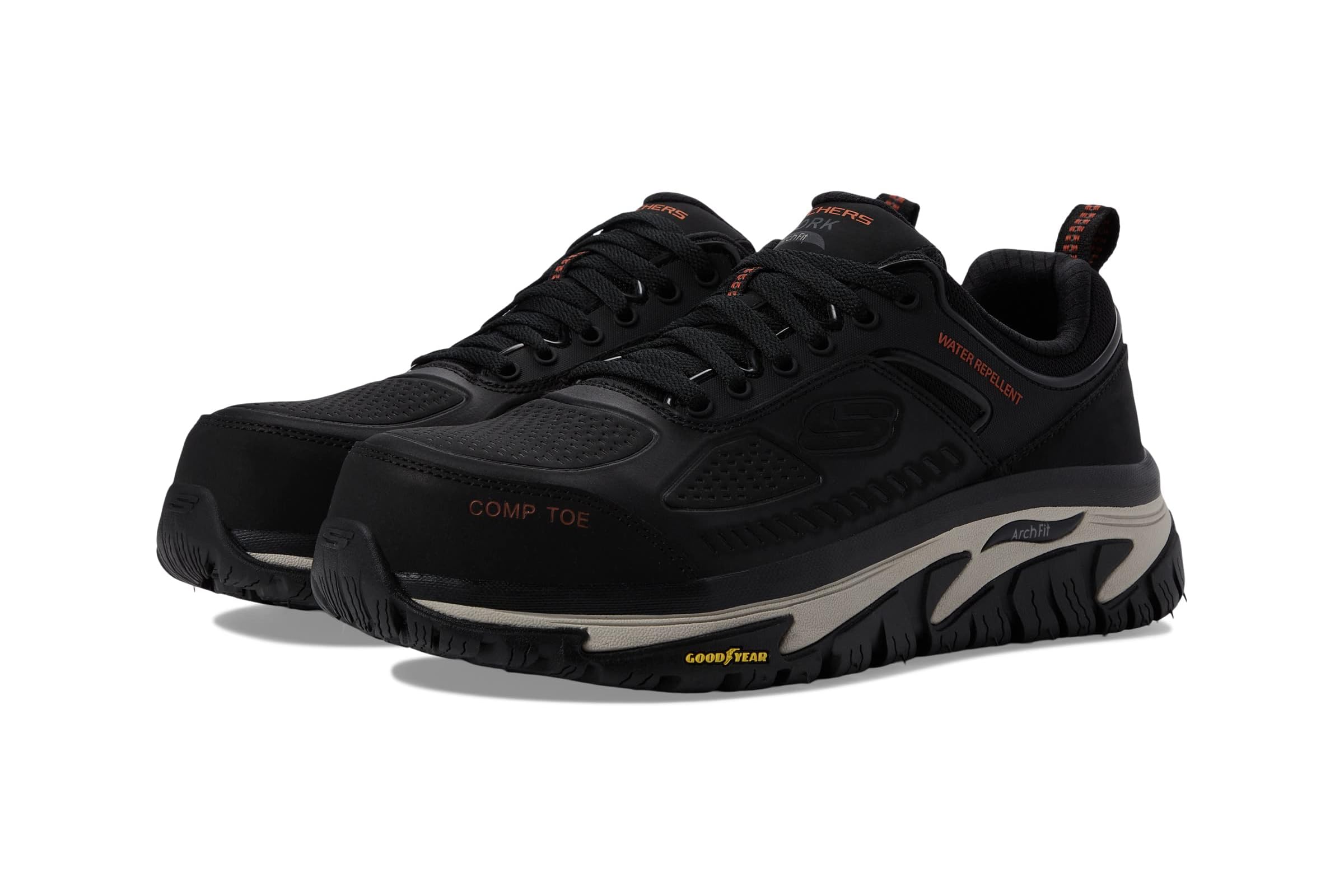 SKECHERS Work Arch Fit Road Walker Comp Toe