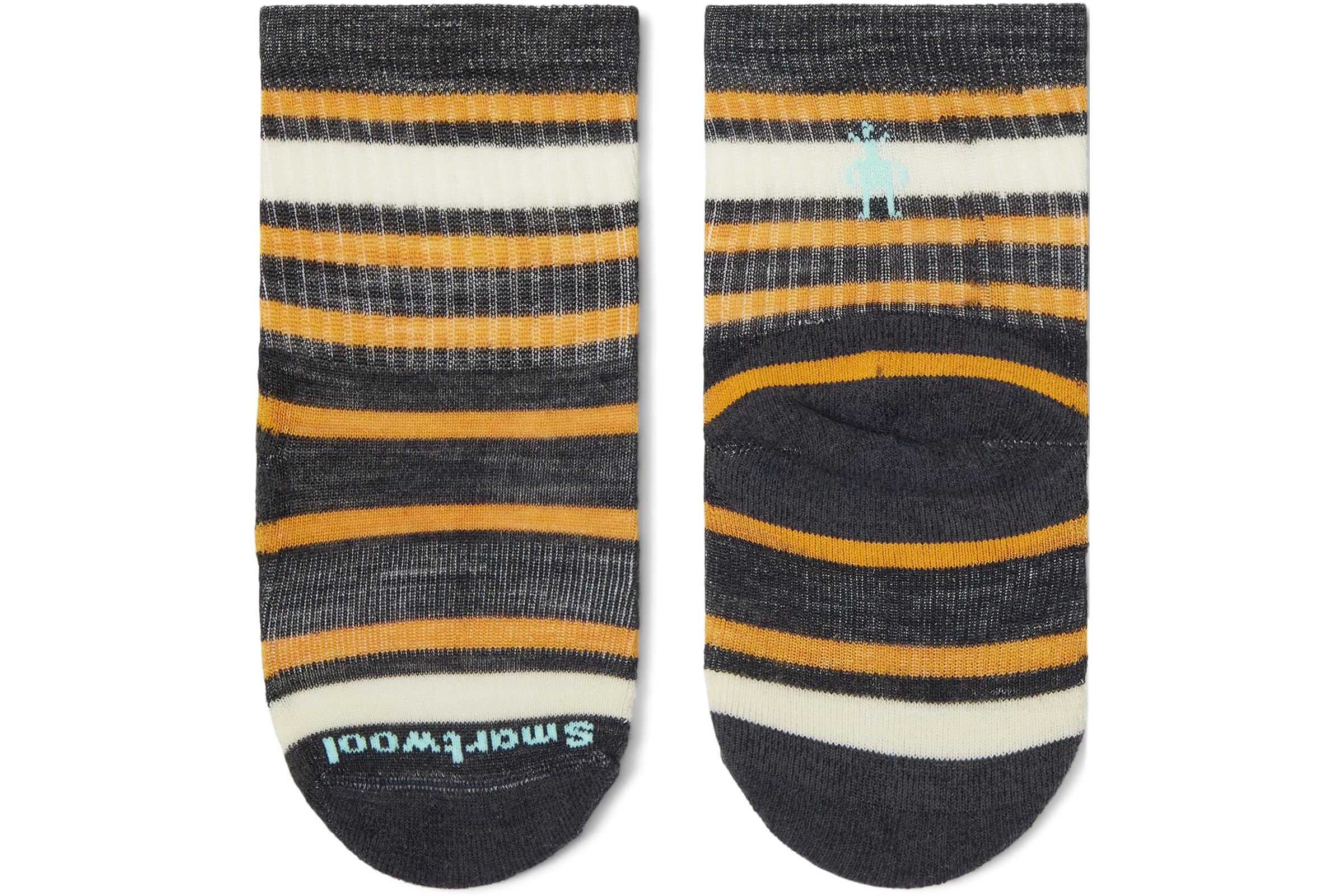 Smartwool Kids Hike Light Cushion Striped Crew Socks (Toddler/Little Kid/Big Kid)