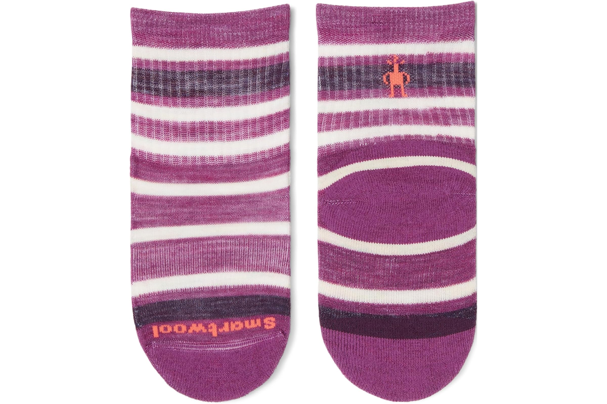 Smartwool Kids Hike Light Cushion Striped Crew Socks (Toddler/Little Kid/Big Kid)