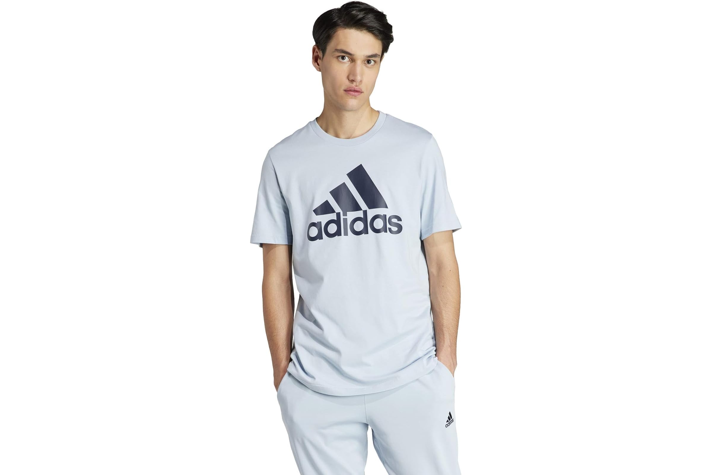 Мужская рубашка adidas Essentials Single Jersey Big Logo T-Shirt 3390₽