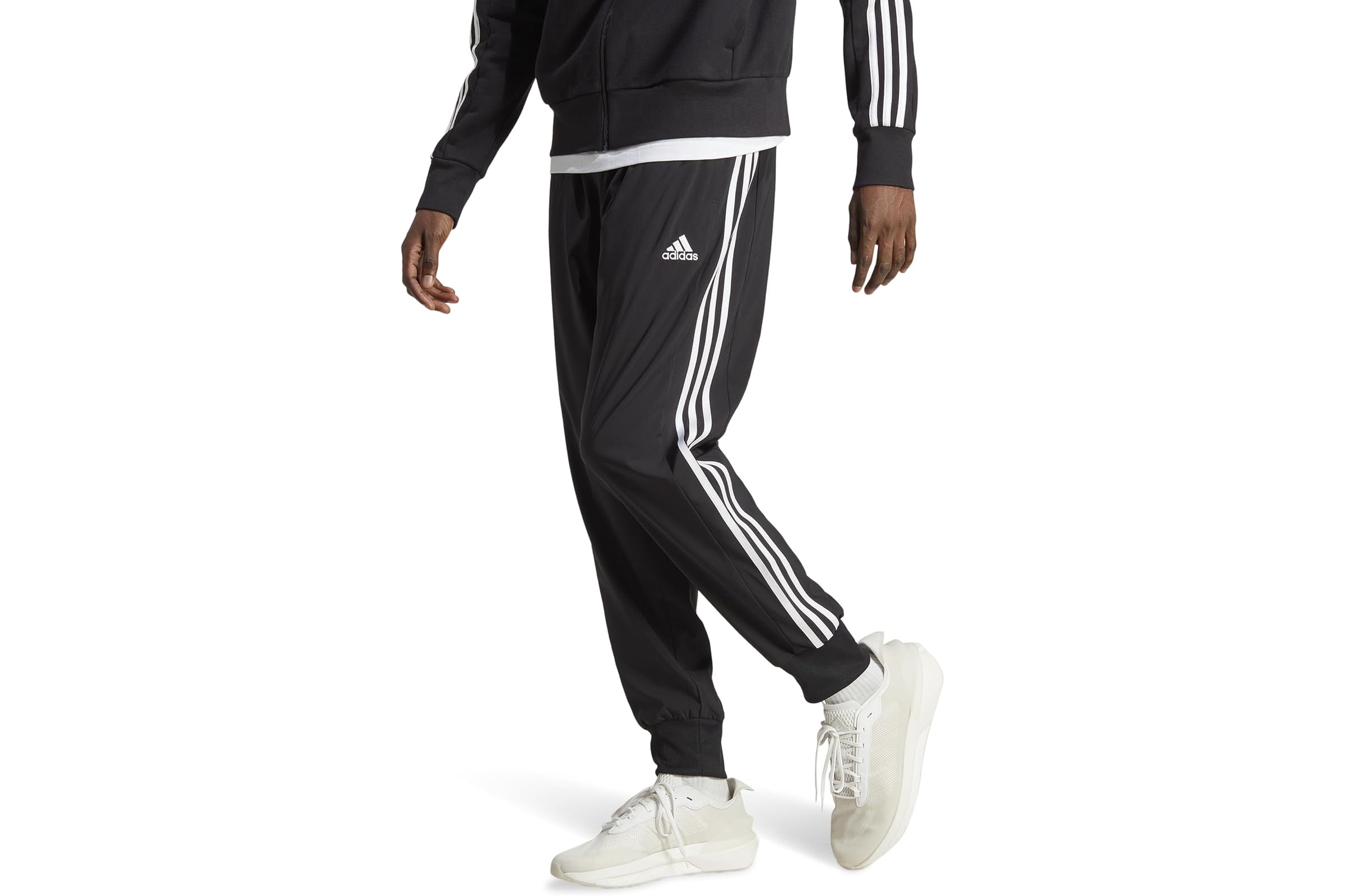 adidas Aeroready Essentials Tapered Cuffed Woven 3-Stripes Pants