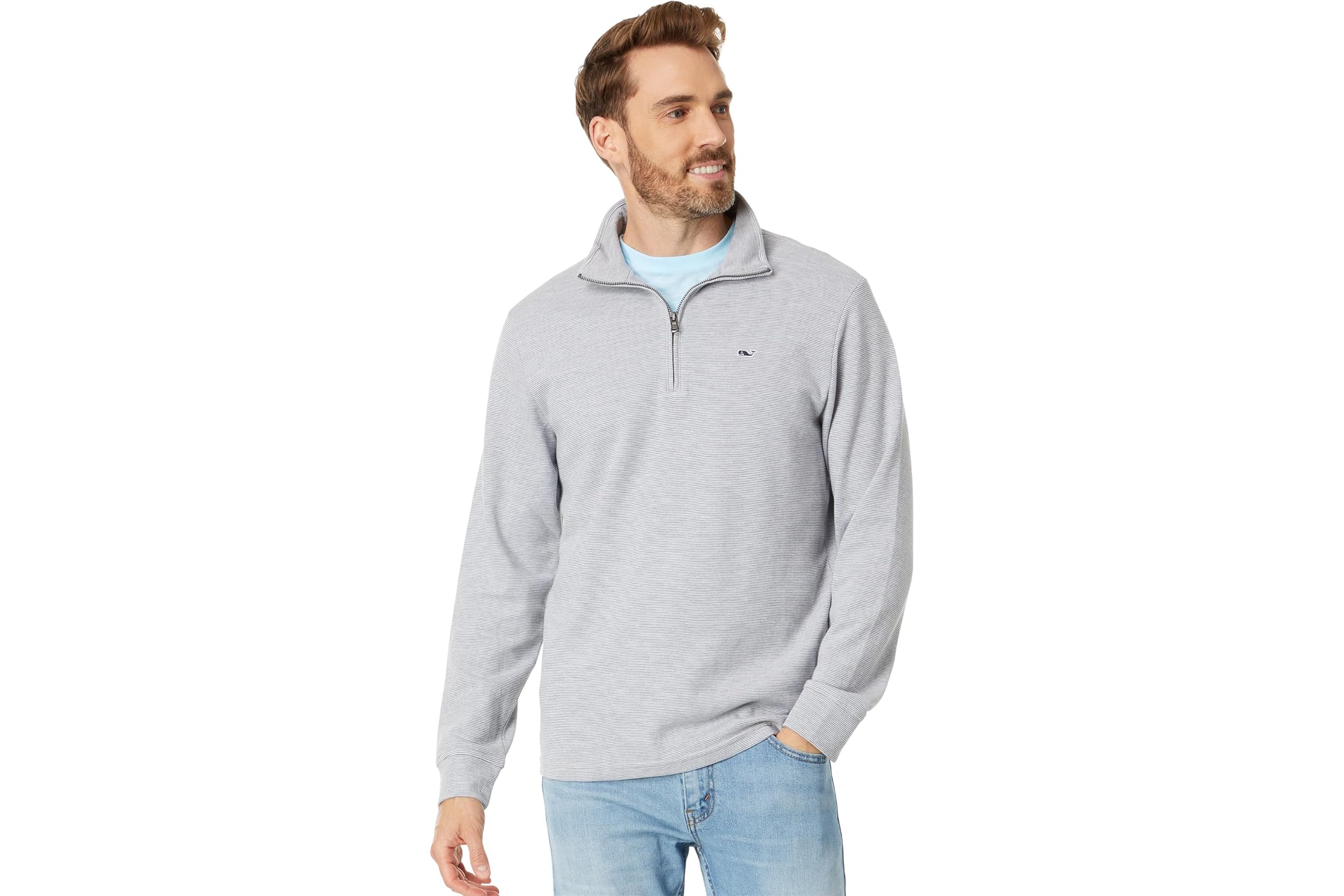 Мужская толстовка Vineyard Vines Saltwater 1/4 Zip