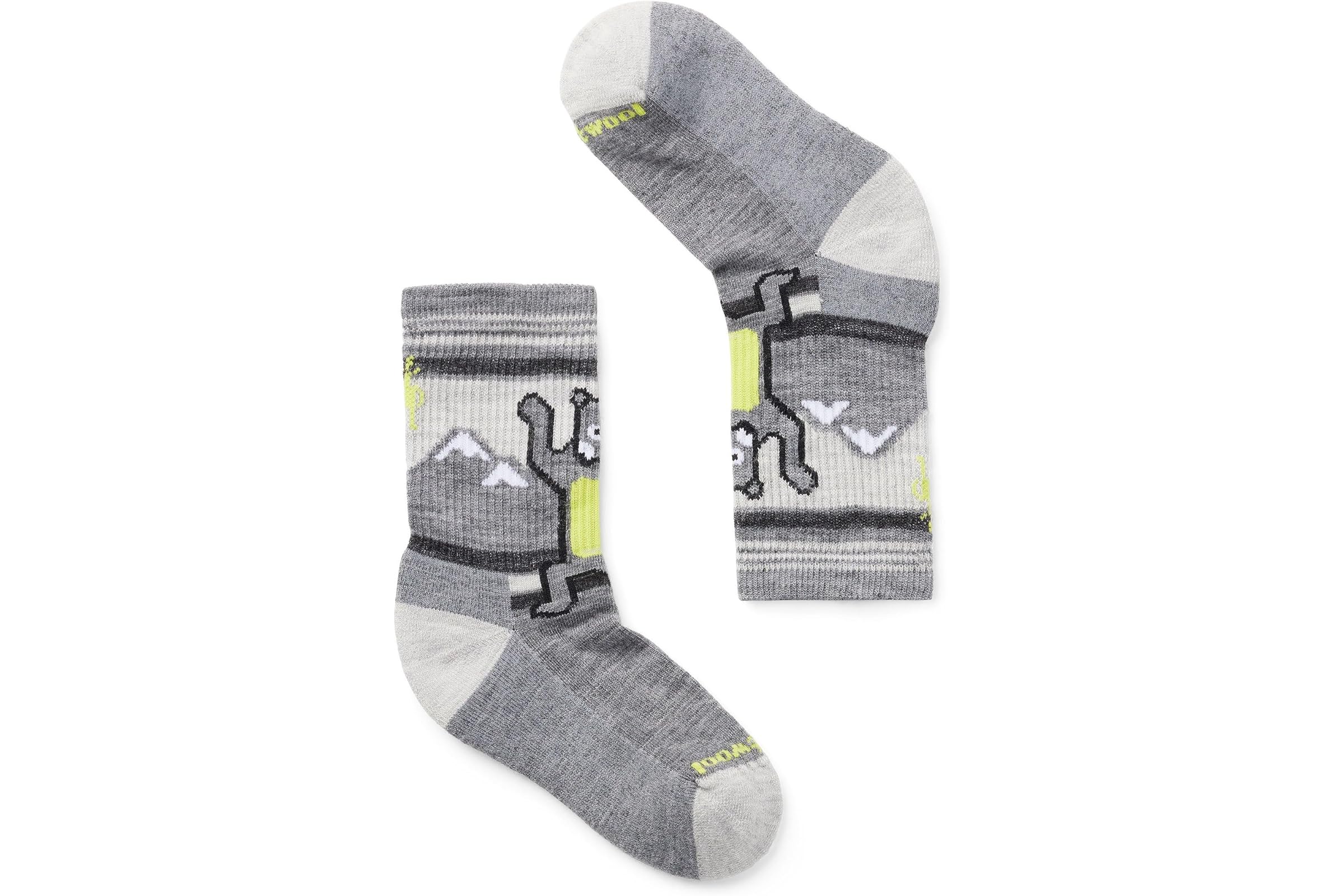 Smartwool Kids Hike Light Cushion Hiking Bear Crew Socks (Toddler/Little Kid/Big Kid)