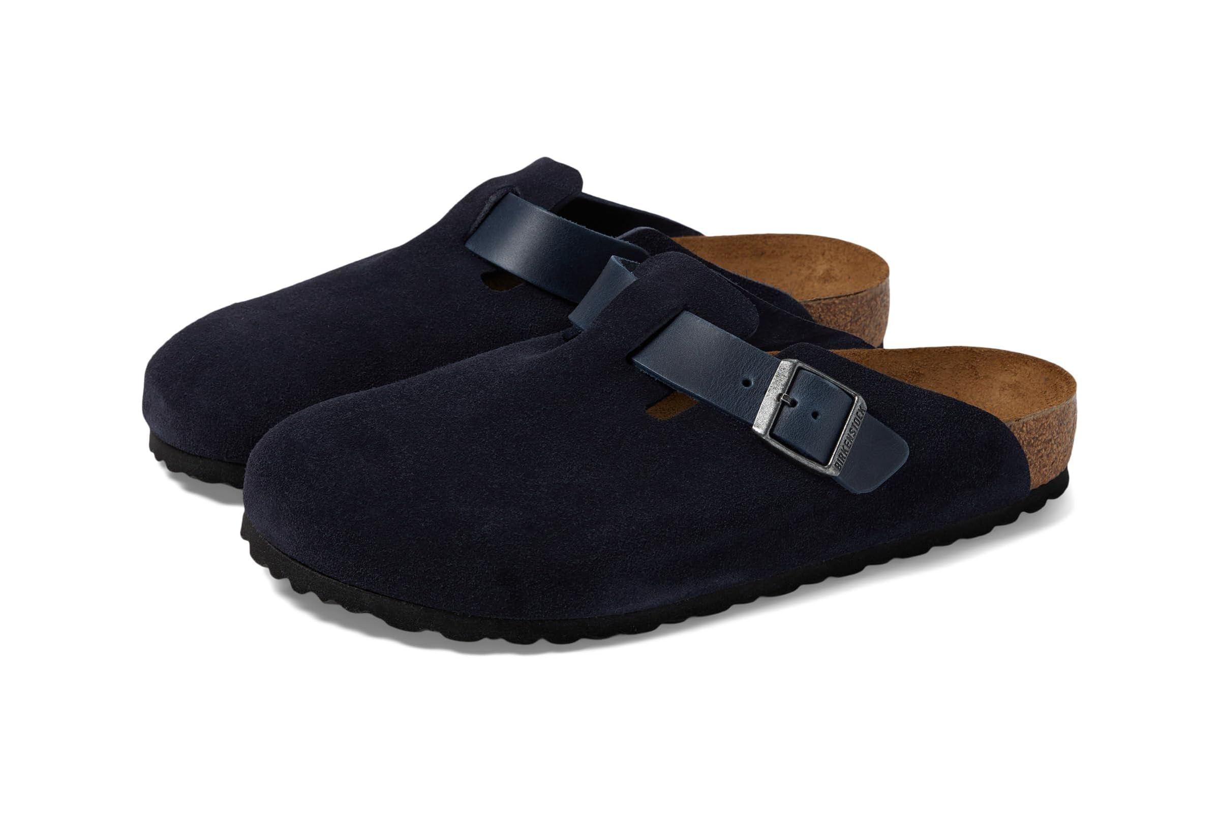 Birkenstock Boston - Suede/Oiled Leather