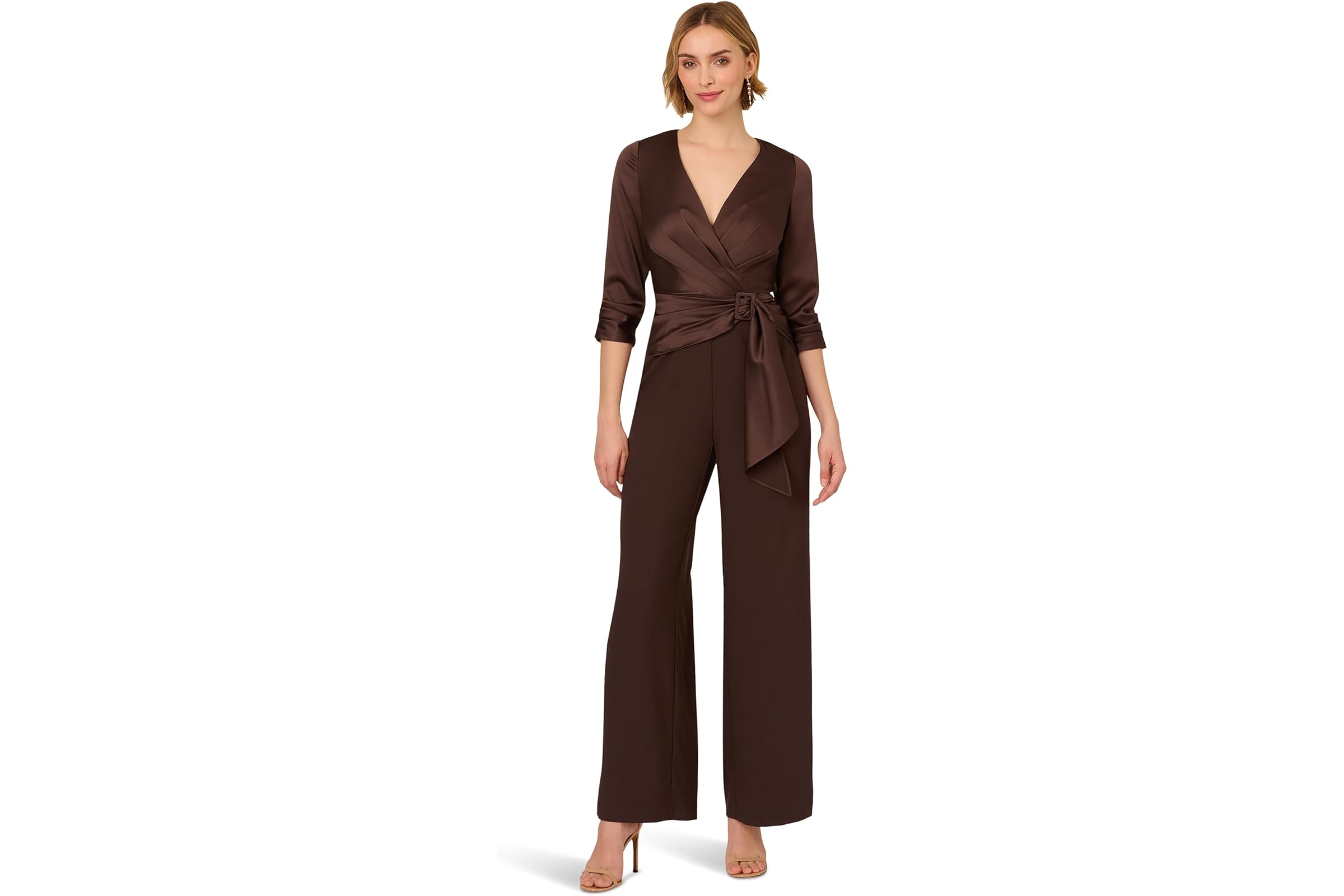 Комбинезон Adrianna Papell Satin Crepe Jumpsuit 32090₽