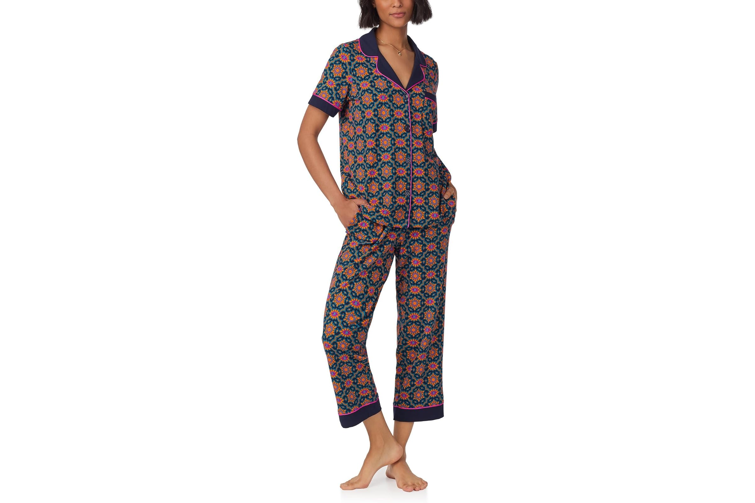 Bedhead PJs Trina Turk x Bedhead Cropped PJ Set