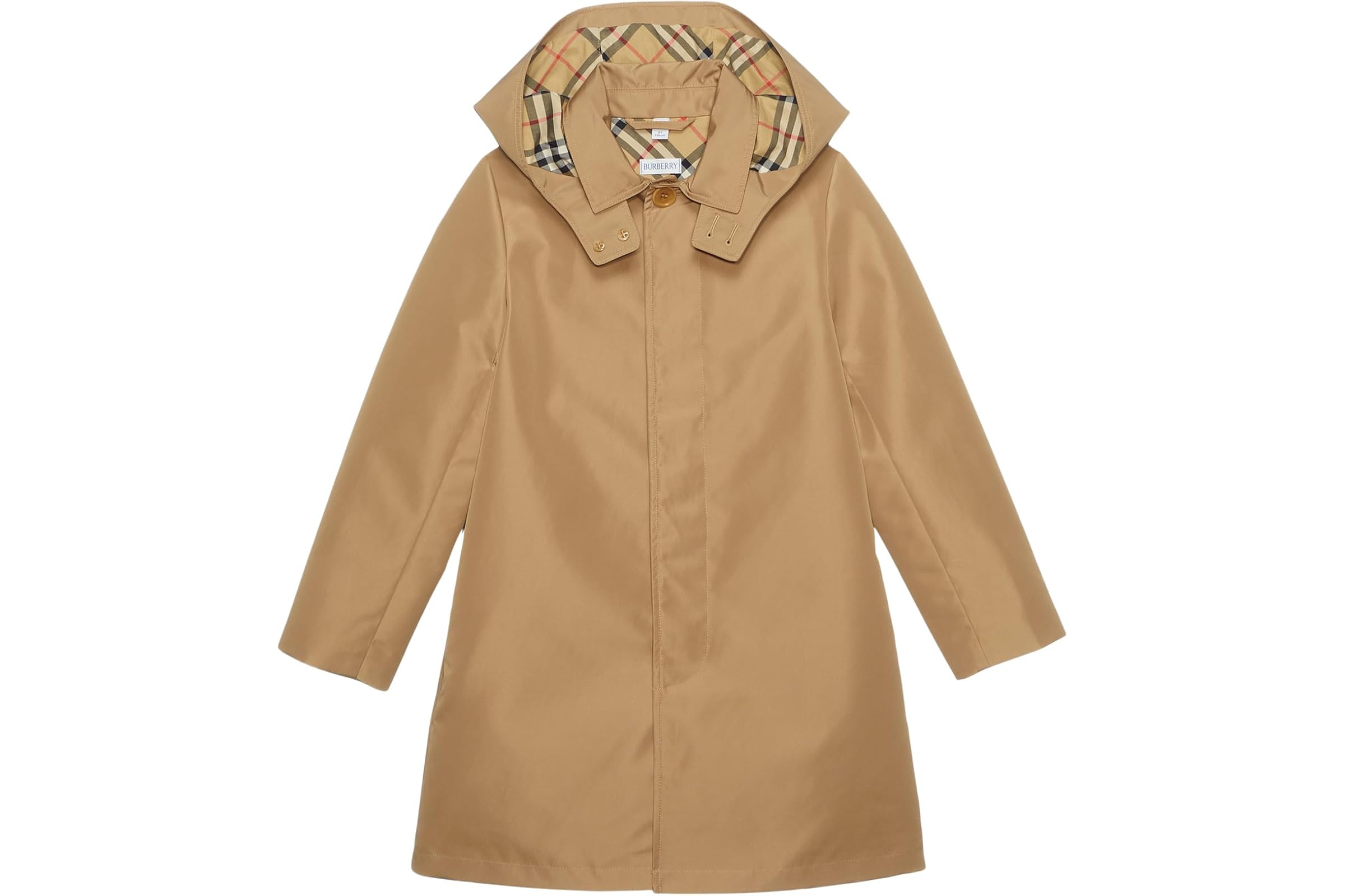 Burberry Kids Nathaniel Trench Coat (Little Kid/Big Kid)