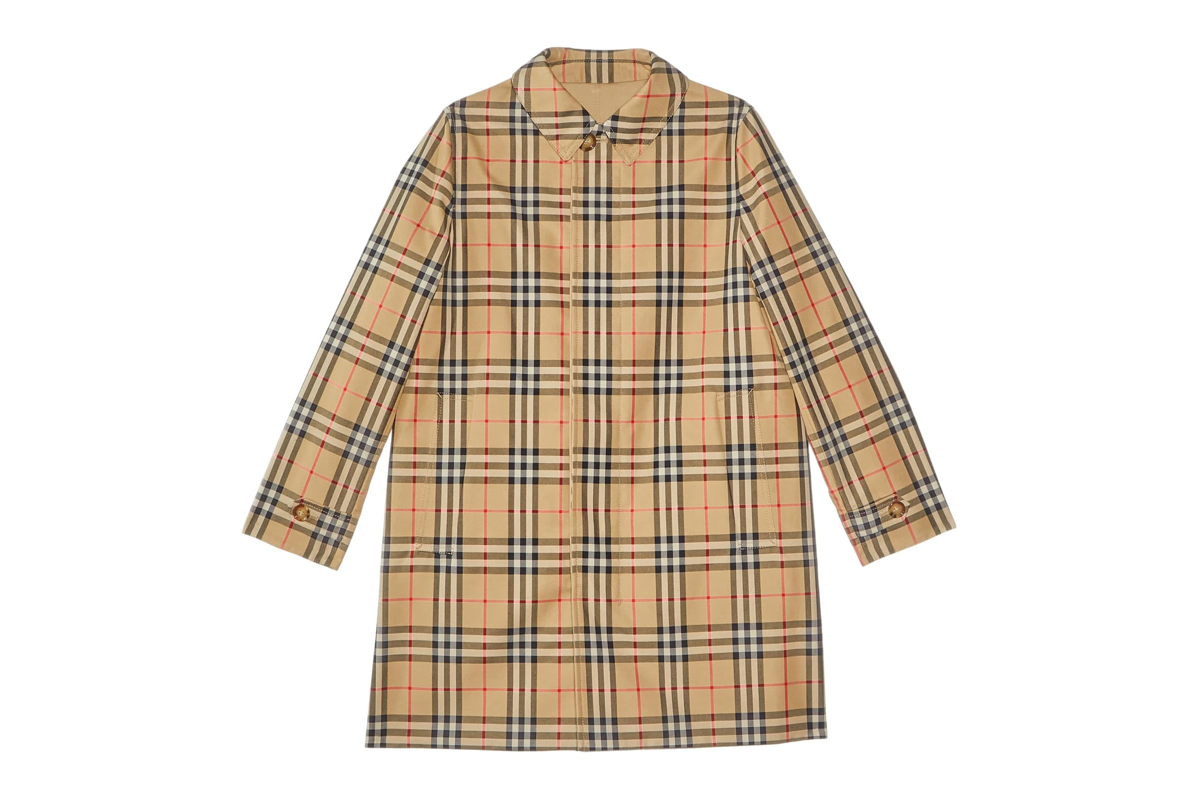 Burberry Kids Braxton Trench Coat (Little Kid/Big Kid)