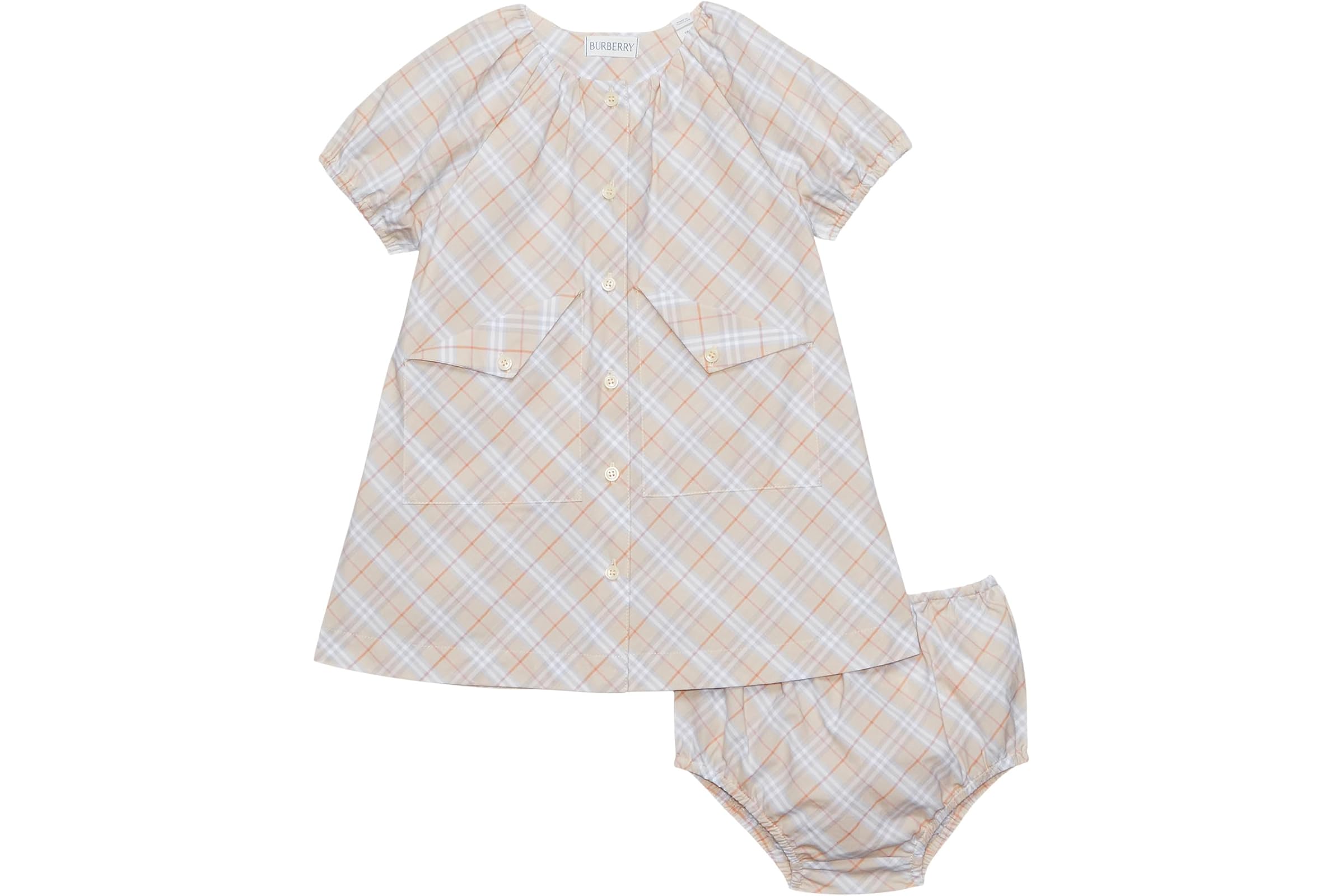 Burberry Kids Ava Check Dress (Infant/Toddler)