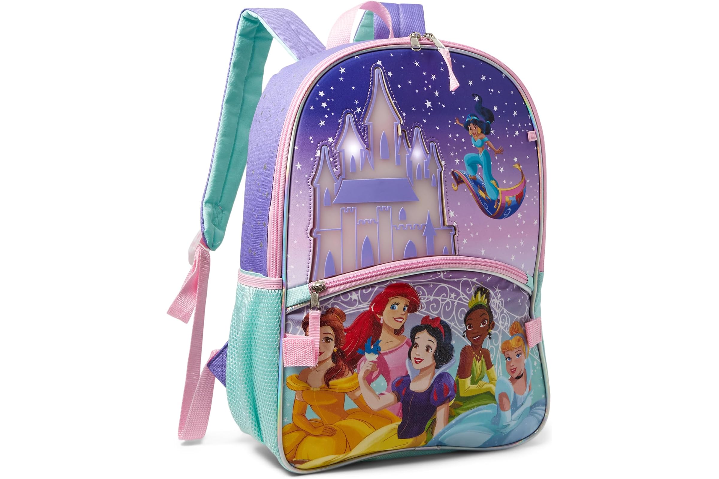BIOWORLD Kids Disney Princess Backpack Set (Little Kid/Big Kid)