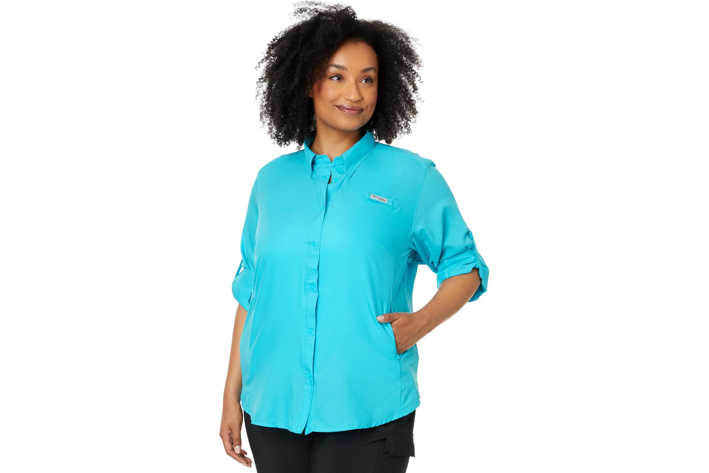 Columbia Plus Size Tamiami II L/S Shirt