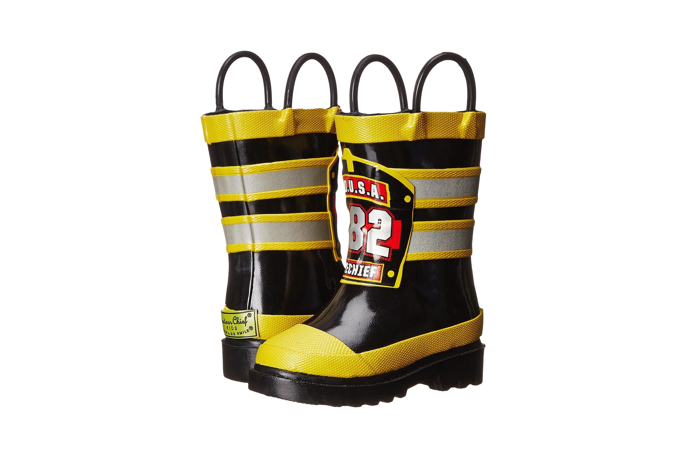 Western Chief Kids F.D.U.S.A. Firechief Rain Boot (Toddler/Little Kid/Big Kid)