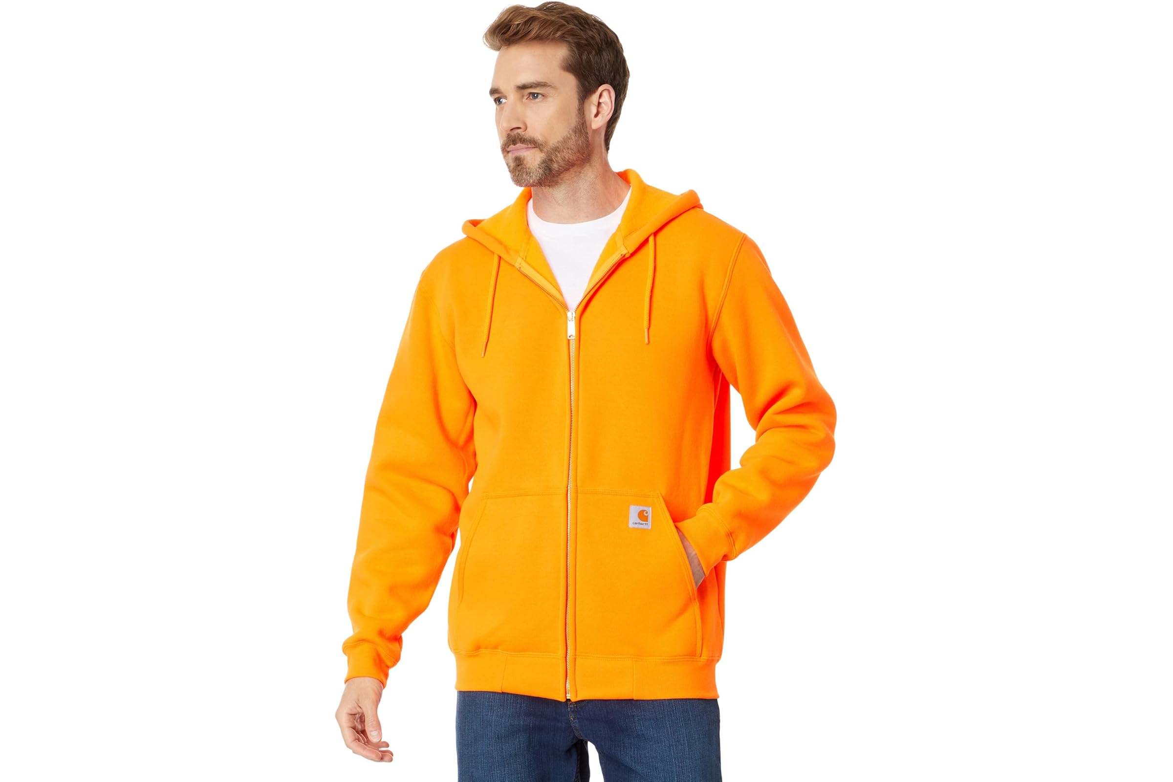 Мужская толстовка Carhartt MW Hooded Zip Front Sweatshirt 11990₽