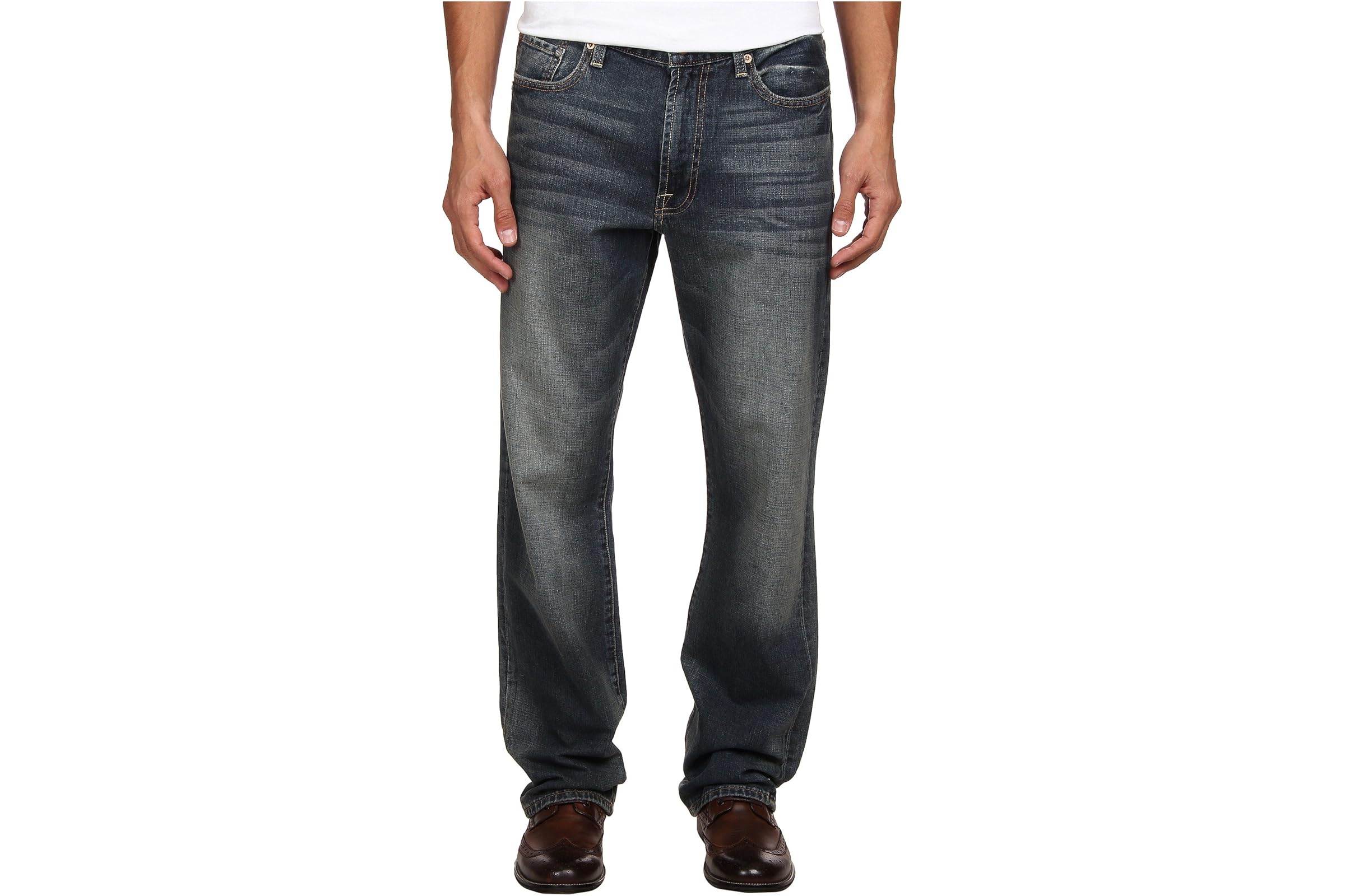 Lucky Brand 181 Relaxed Straight in Wilder Ranch