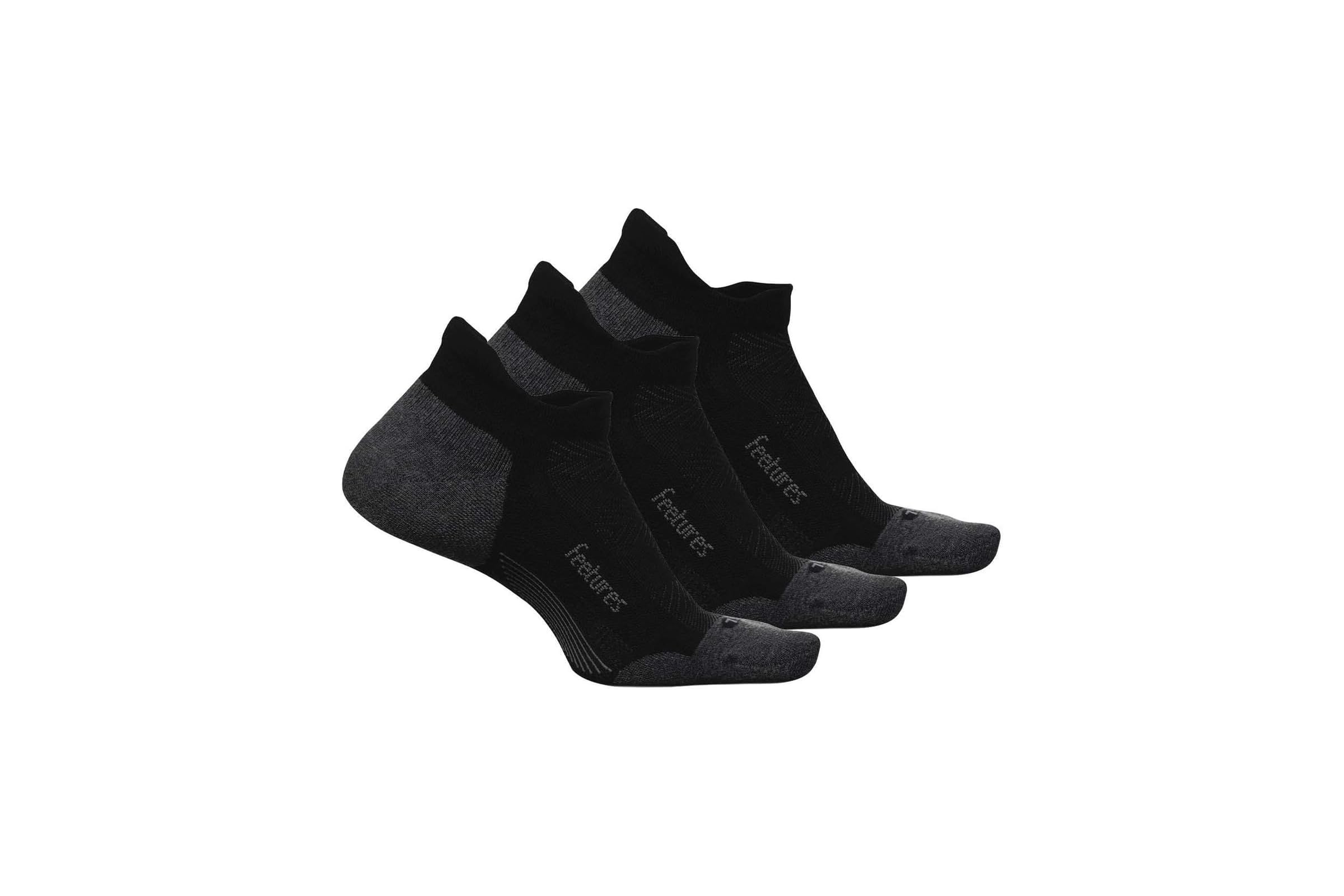 Feetures Elite Max Cushion No Show Tab 3-Pair Pack