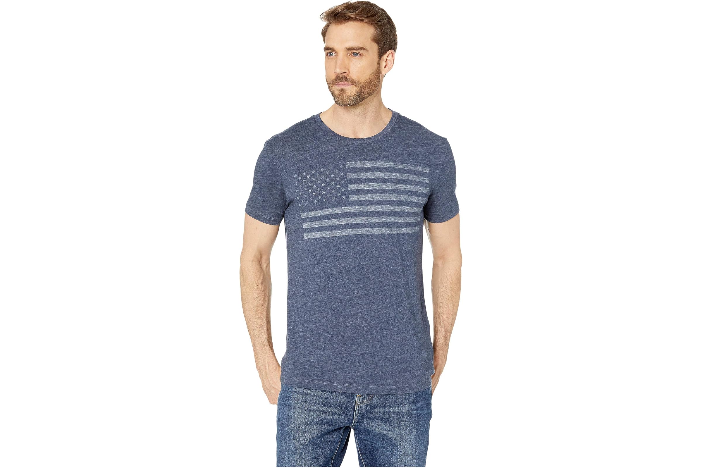 Lucky Brand USA Flag Graphic Tee 6890₽