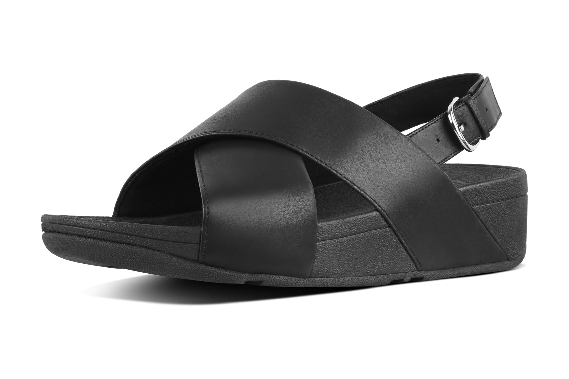 FitFlop Lulu Cross-Back Strap Sandals - Leather