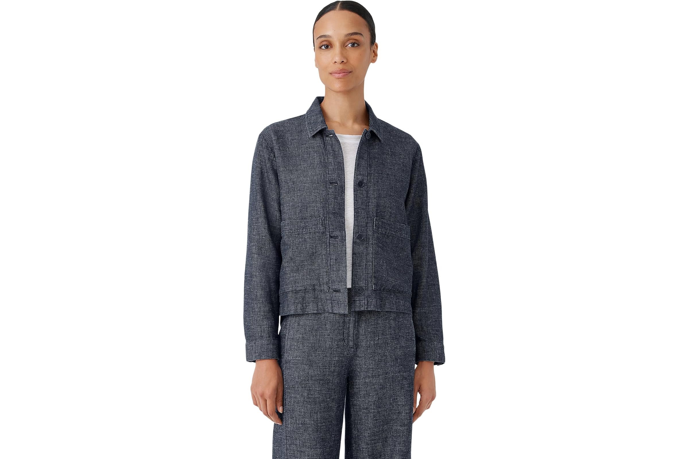 Eileen Fisher Classic Collar Jacket