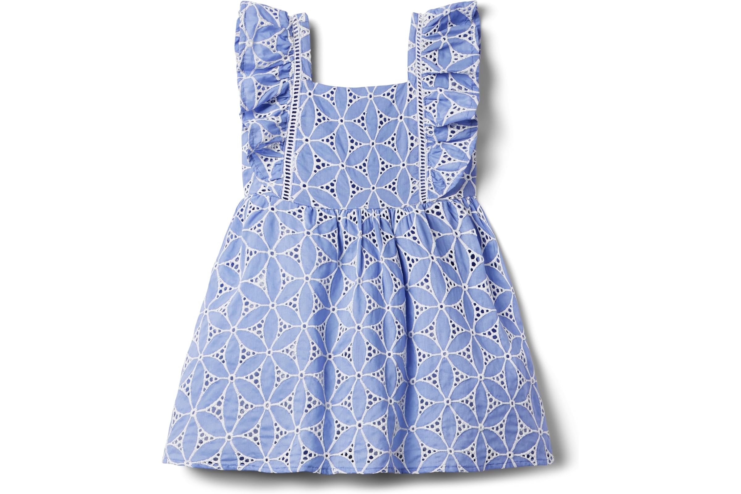 Janie and Jack Eyelet Dress (Toddler/Little Kids/Big Kids)