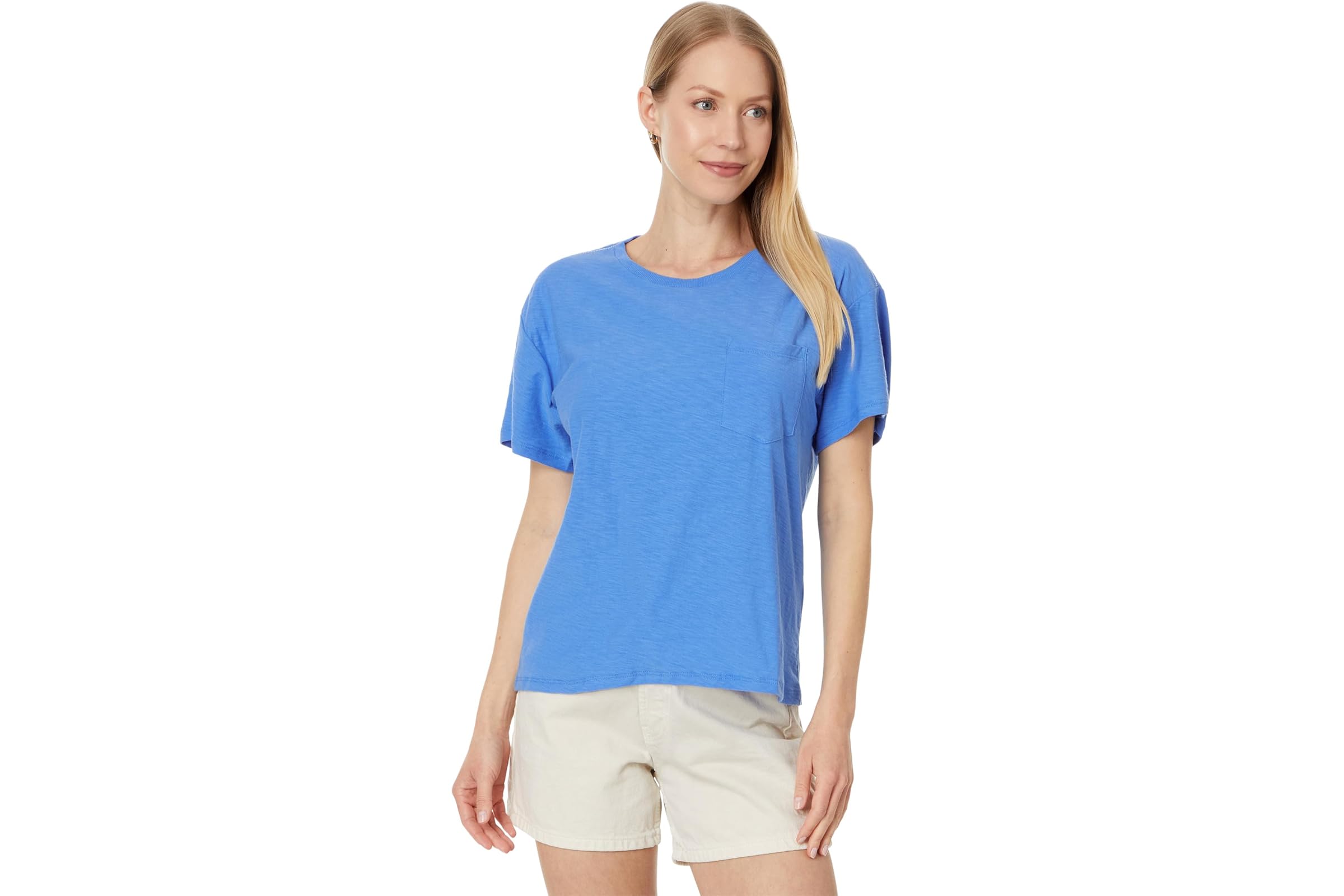 Lilla P Short Sleeve Pocket Tee