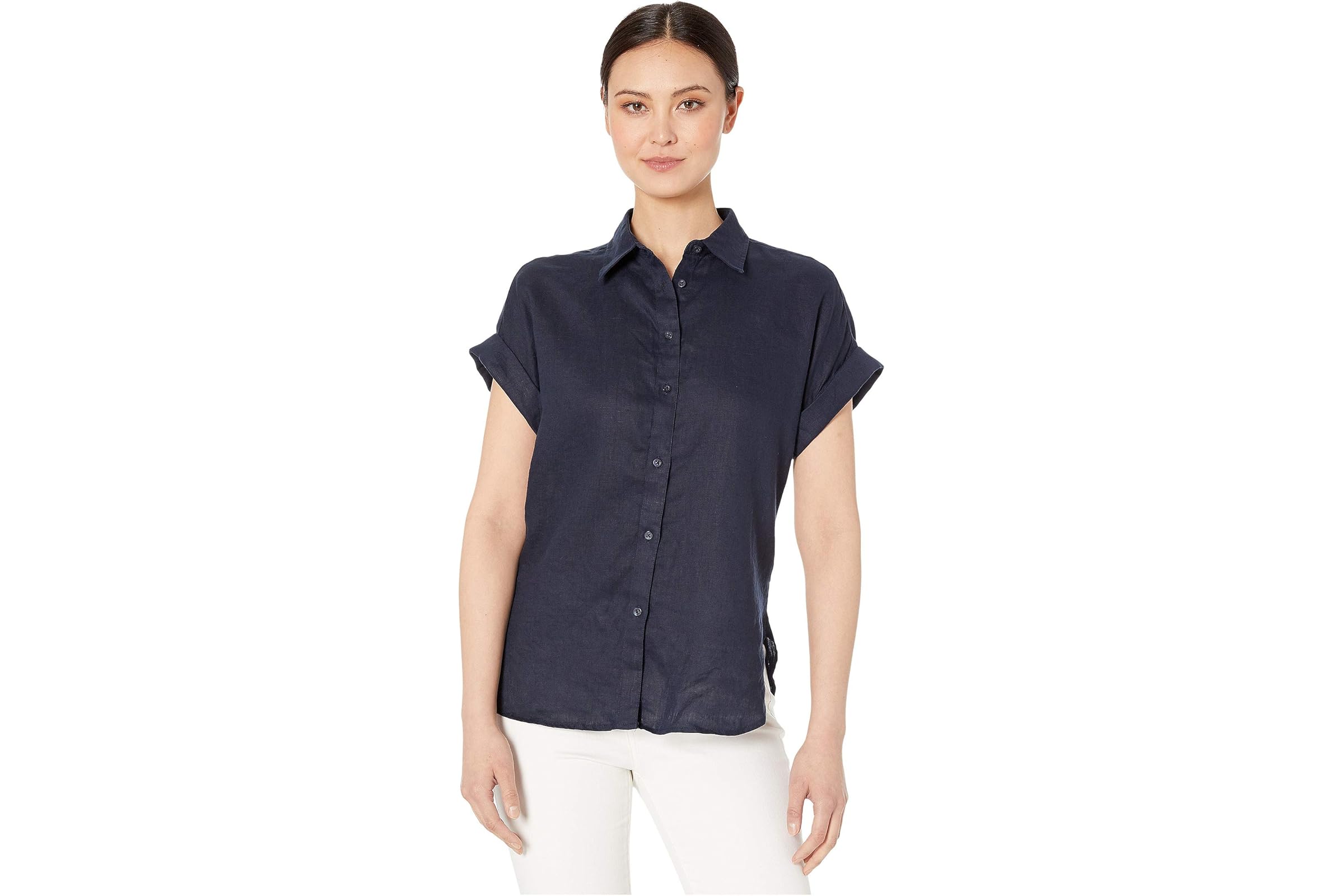 LAUREN Ralph Lauren Linen Dolman-Sleeve Shirt