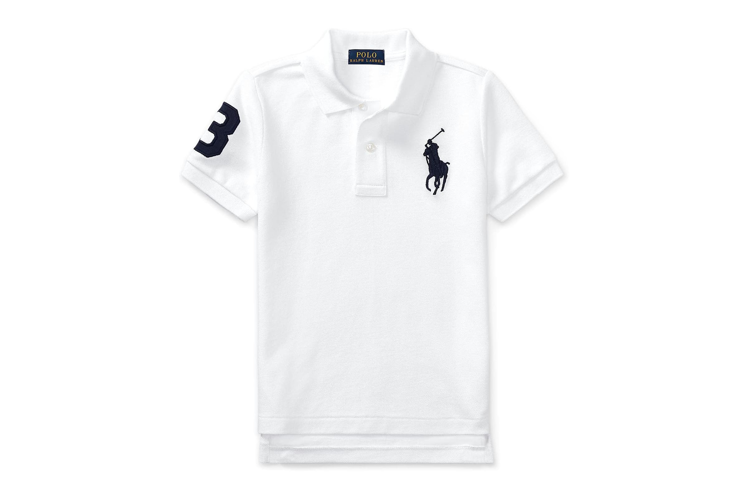 Polo Ralph Lauren Kids Big Pony Cotton Mesh Polo Shirt (Toddler)