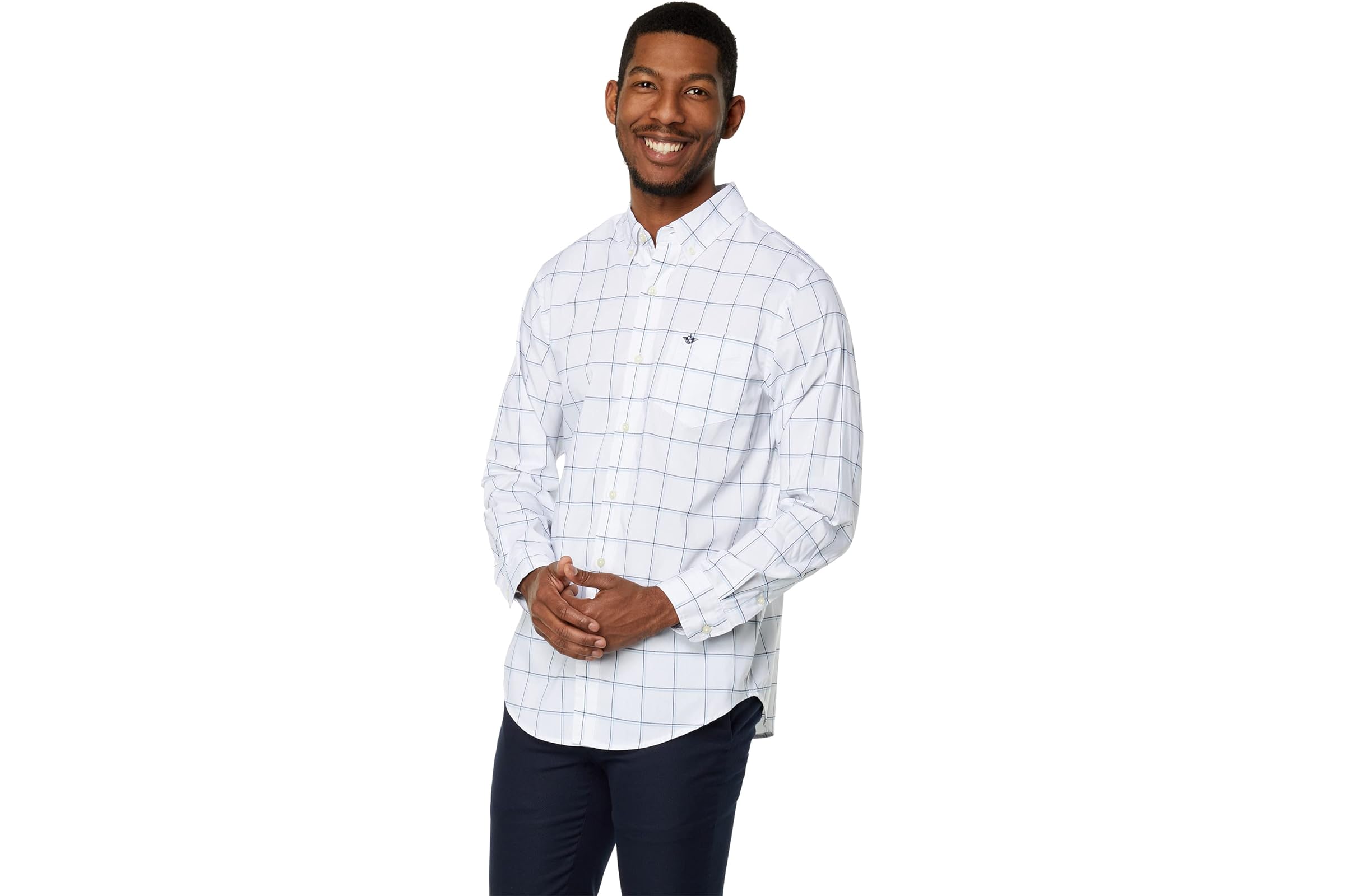 Dockers Long Sleeve Signature Comfort Flex Shirt