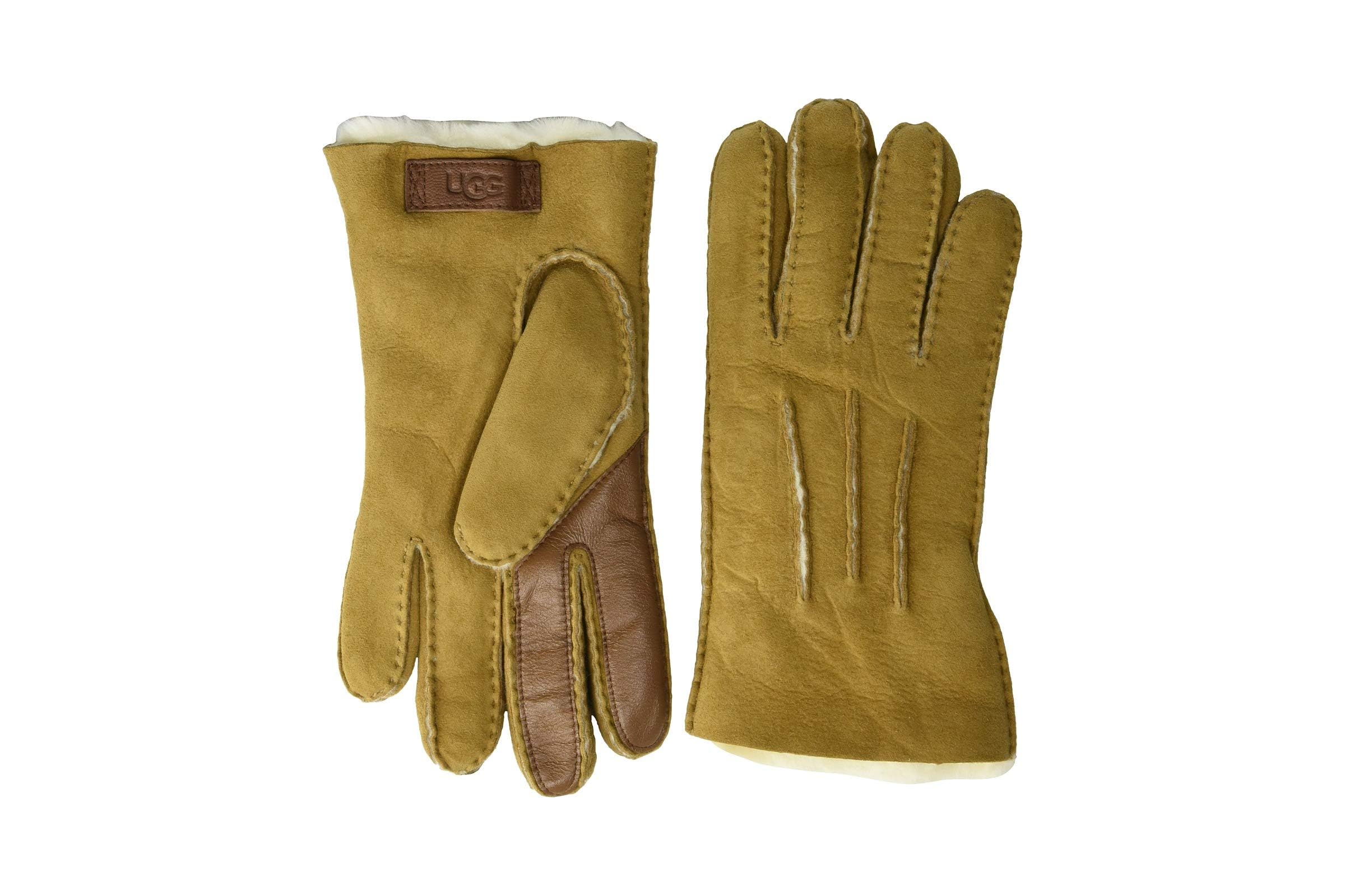 UGG Contrast Water Resistant Sheepskin Tech Gloves 33890₽