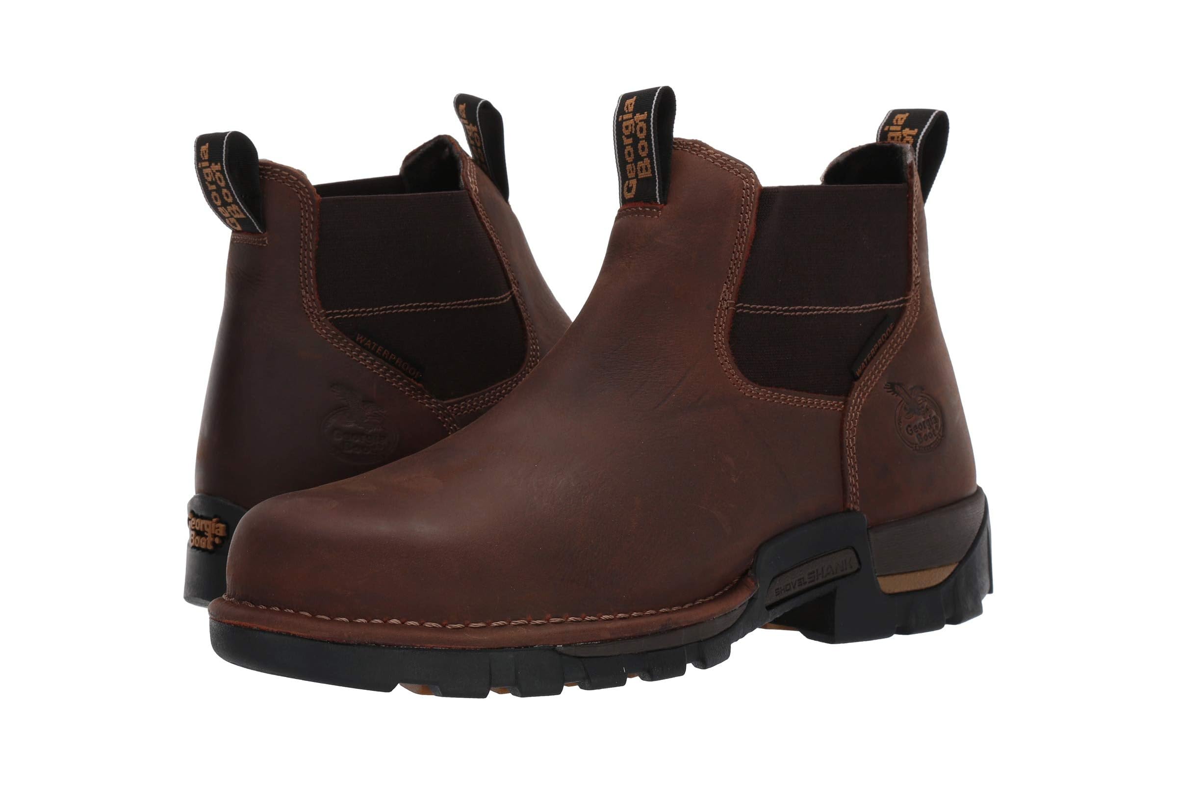 Georgia Boot Eagle One Waterproof Chelsea Soft Toe