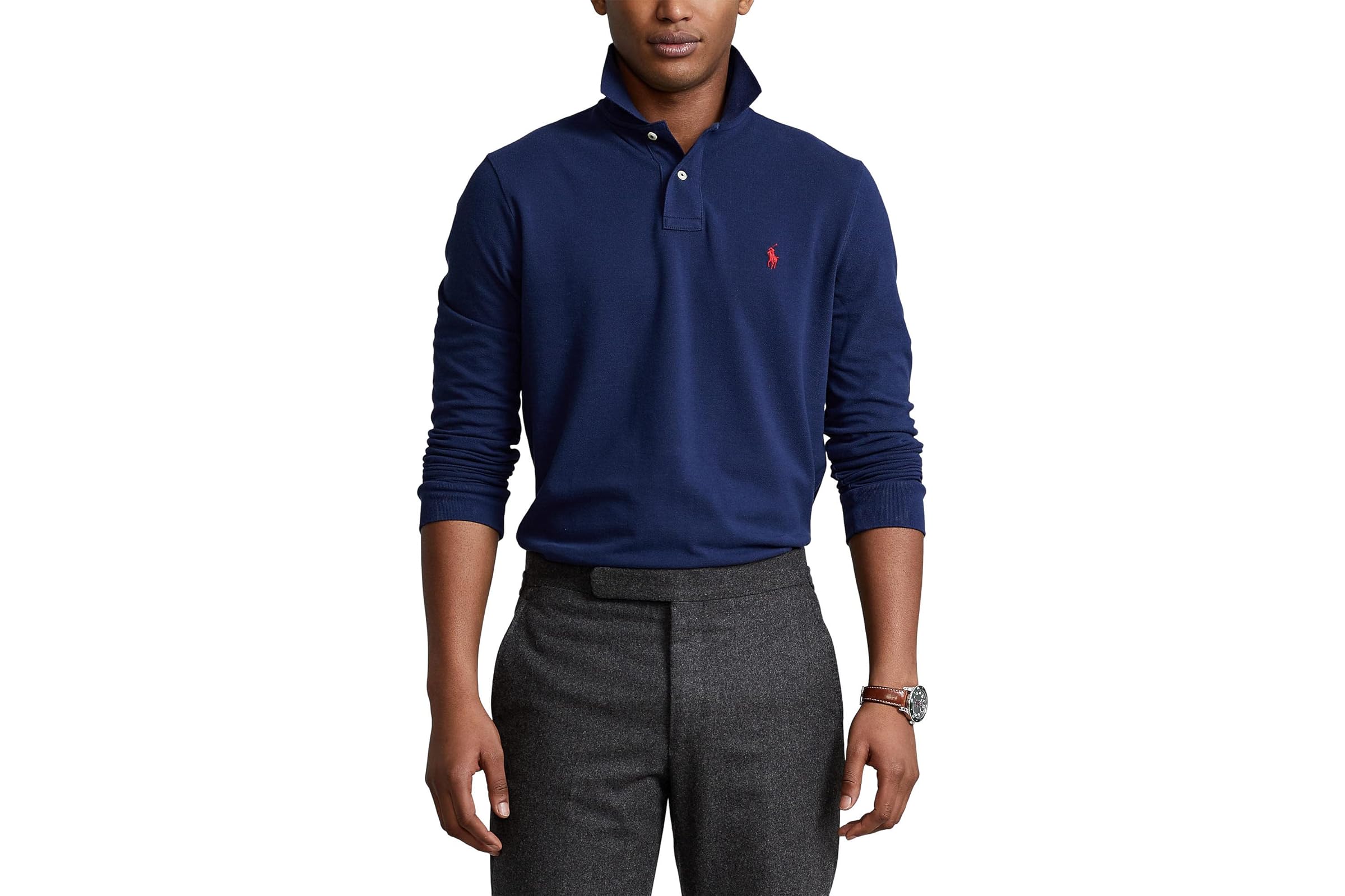 Polo Ralph Lauren Classic Fit Long-Sleeve Polo 23190₽