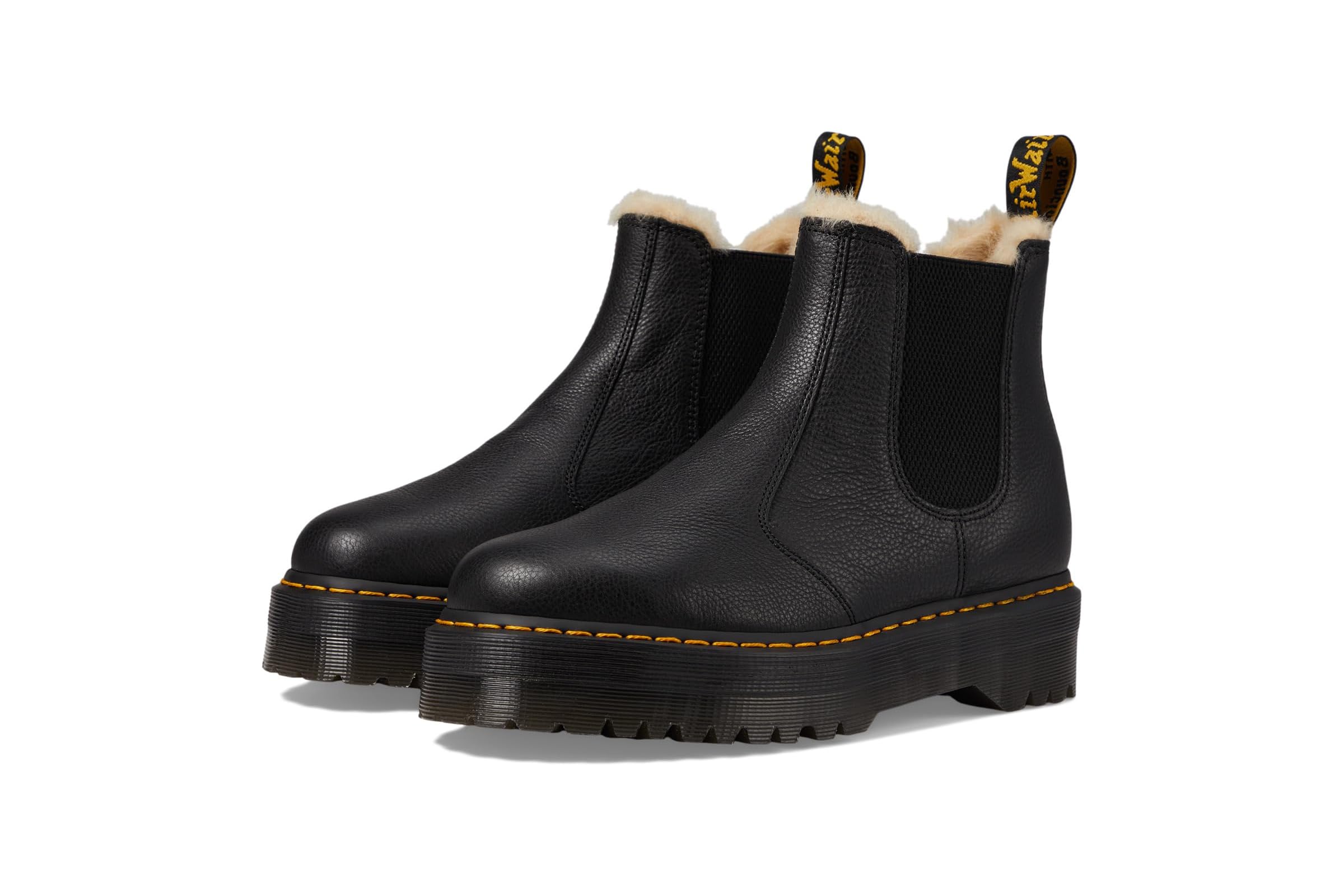 Dr. Martens 2976 Platform Faux-Fur Lined