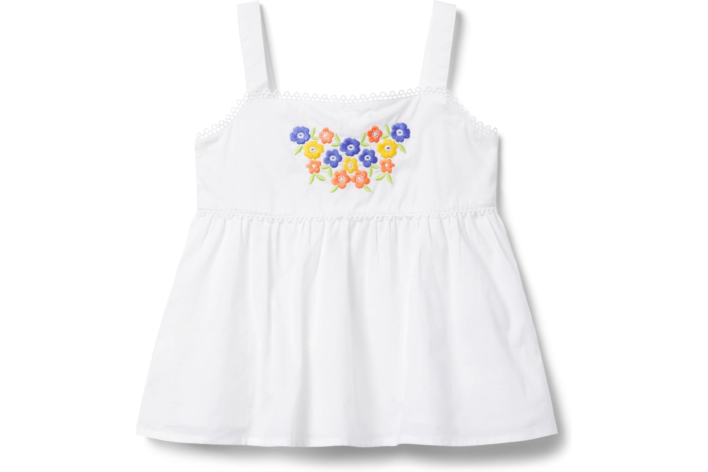 Janie and Jack Embroidered Blouse (Toddler/Little Kids/Big Kids)