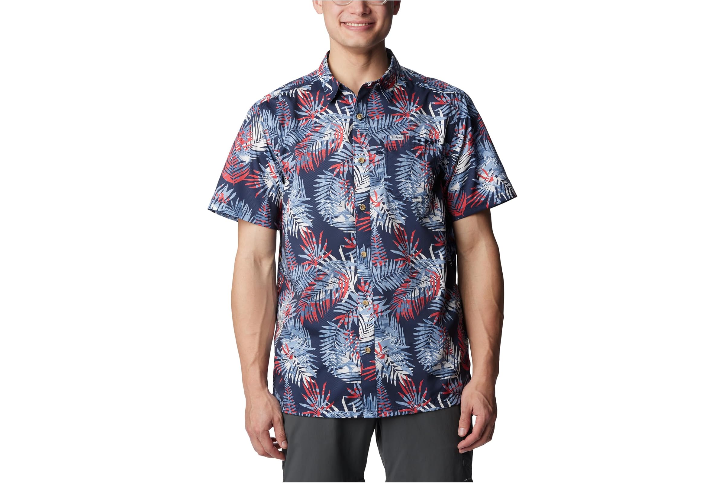 Columbia Big - Tall Super Slack Tide Camp Shirt