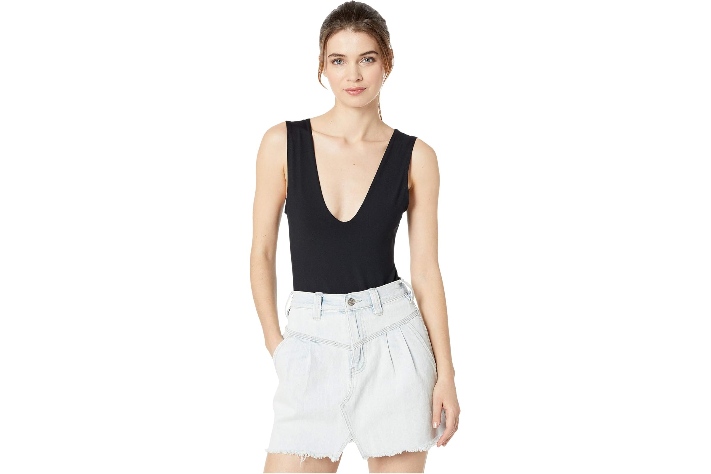 Free People Keep It Sleek Bodysuit