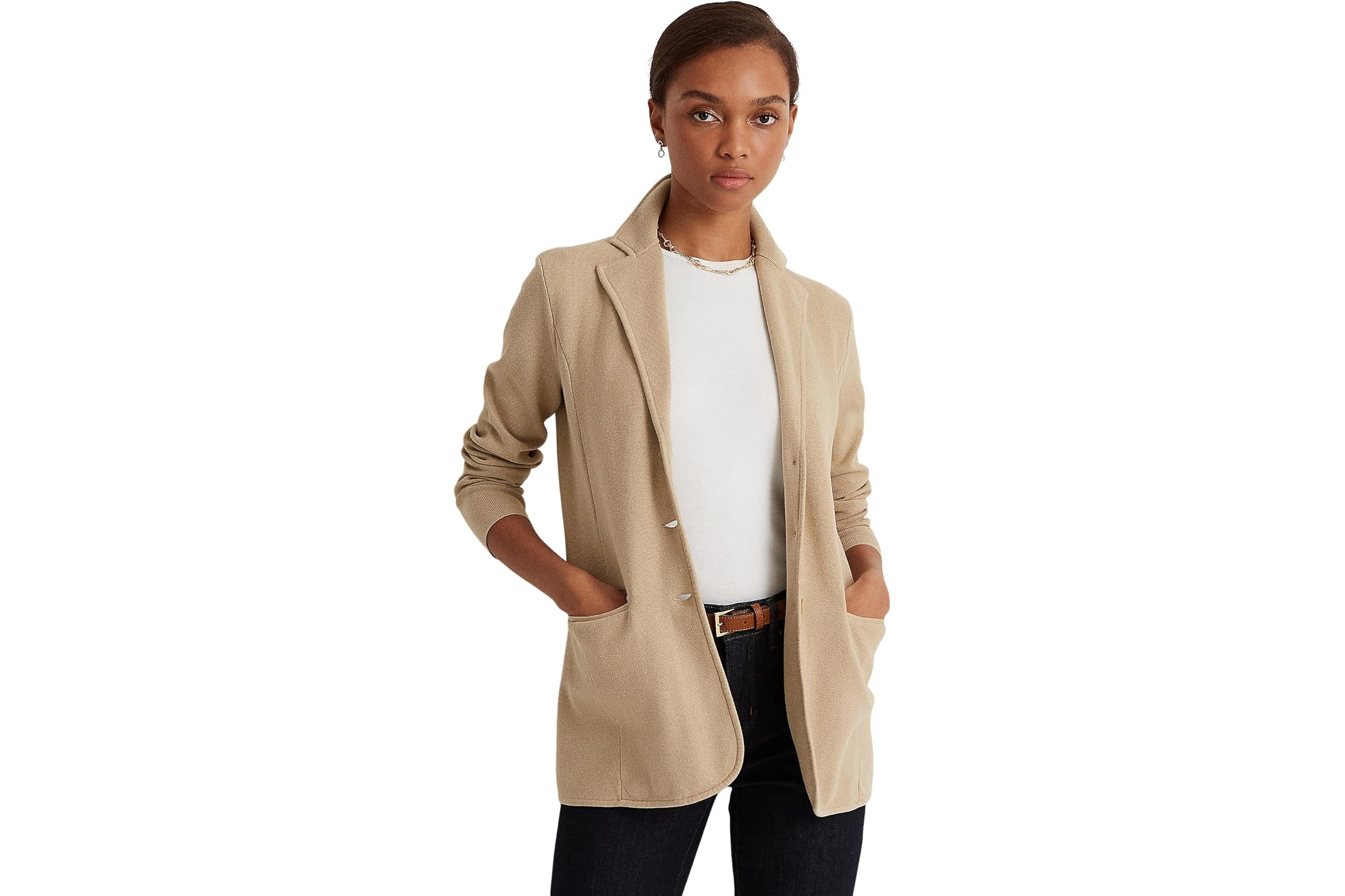 LAUREN Ralph Lauren Sweater Knit Blazer