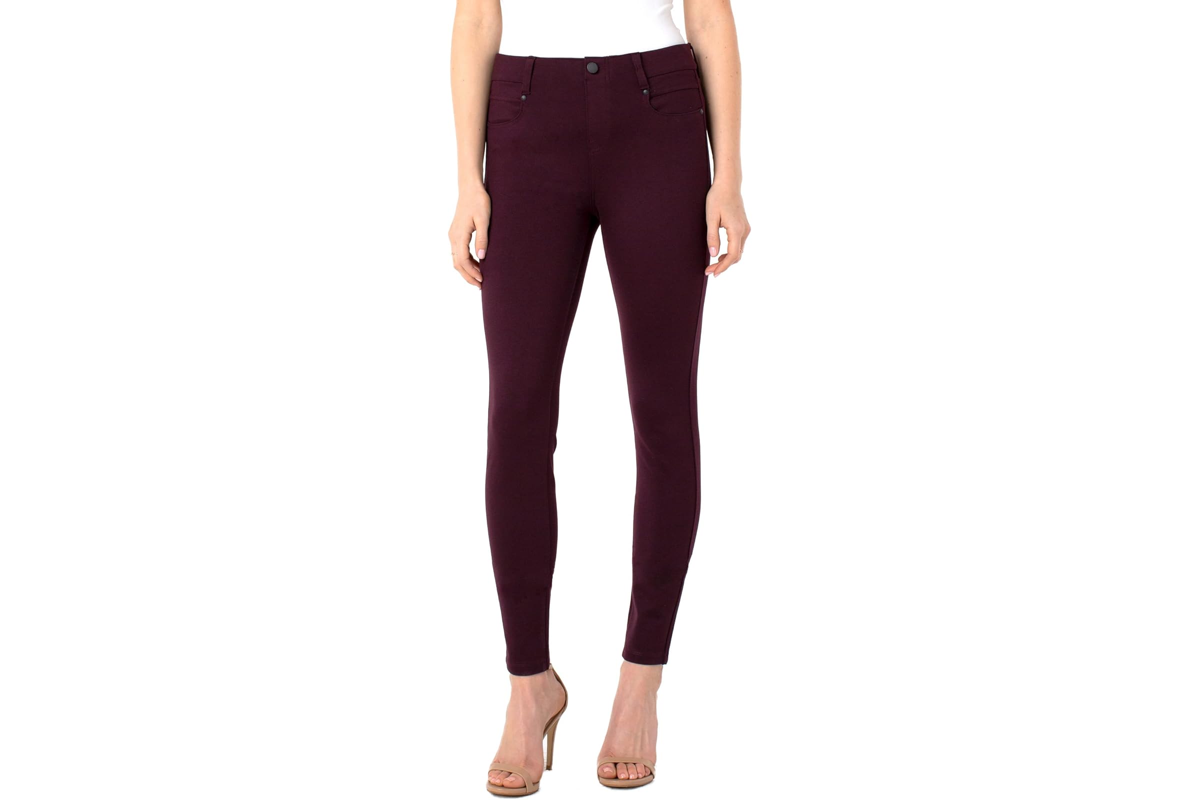 Liverpool Los Angeles Gia Glider/Revolutionary New Skinny Pull-On Knit Super Stretch Ponte Pants