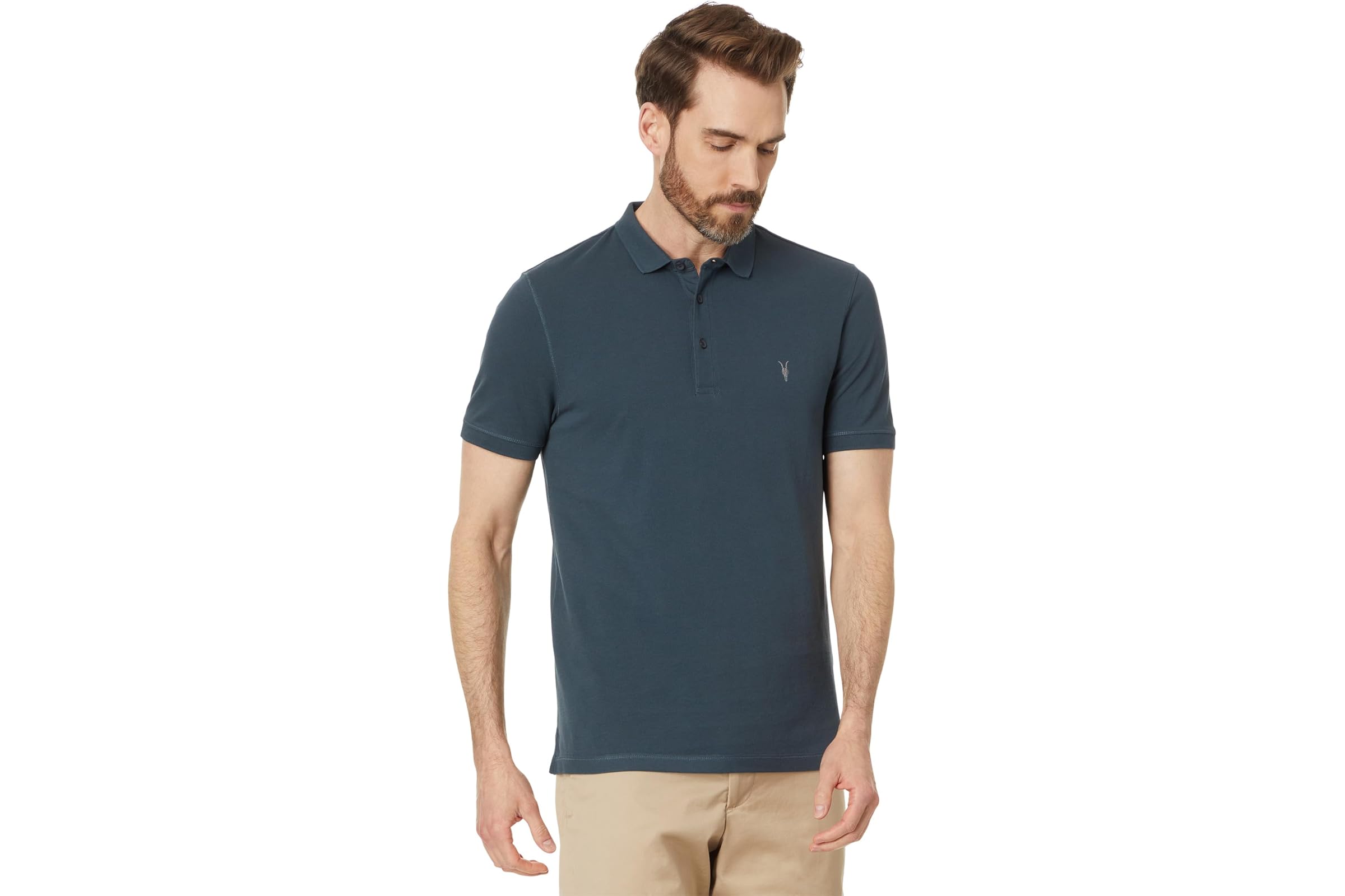 AllSaints Reform Short Sleeve Polo