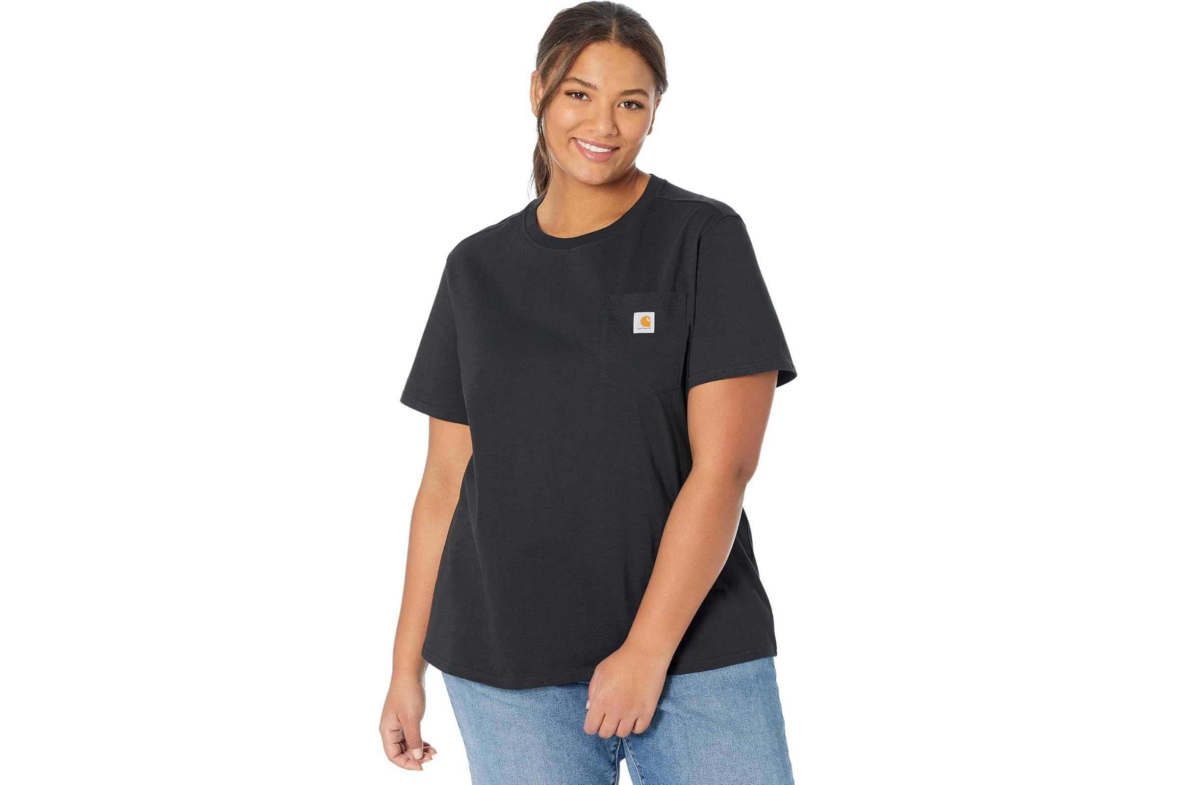 Carhartt Plus Size WK87 Workwear Pocket Short Sleeve T-Shirt