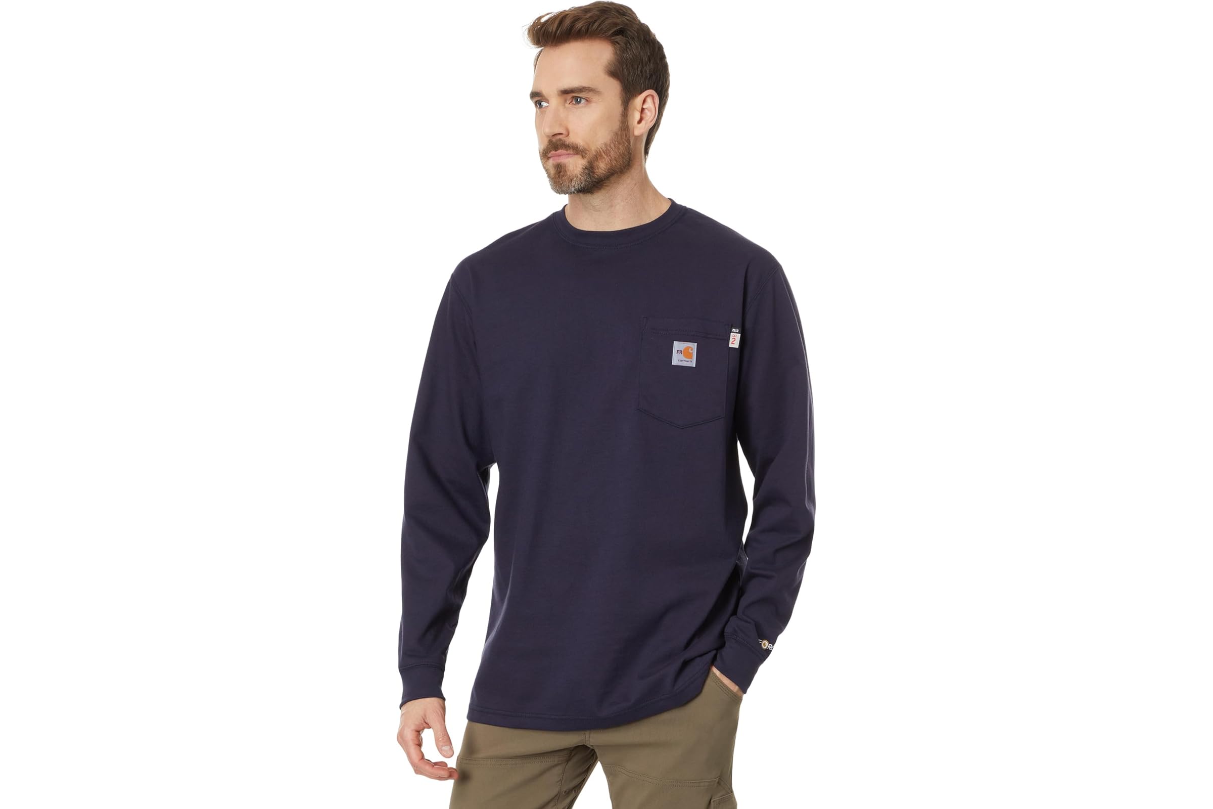 Carhartt Flame-Resistant (FR) Force Cotton Long Sleeve T-Shirt