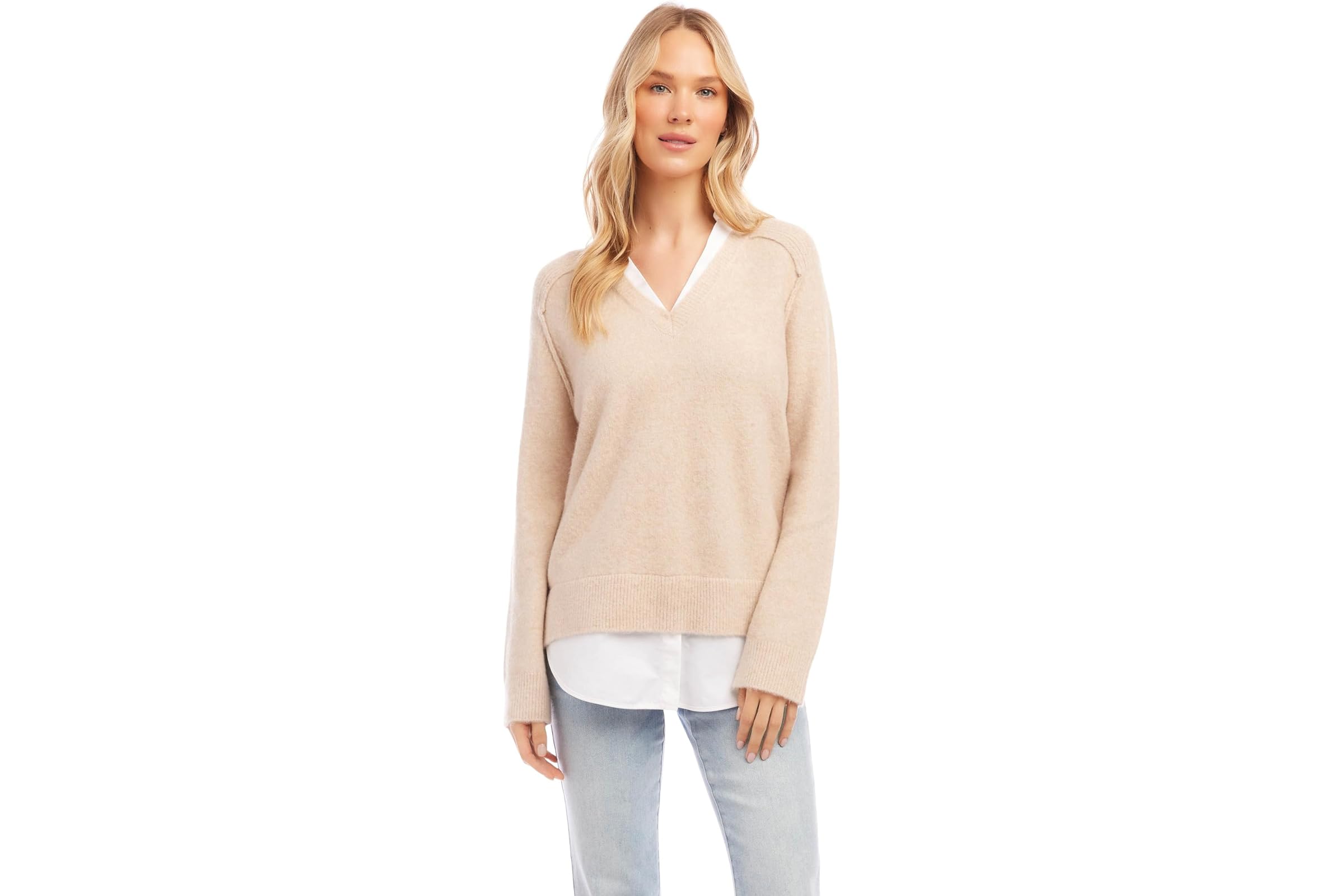 Karen Kane Layered Sweater